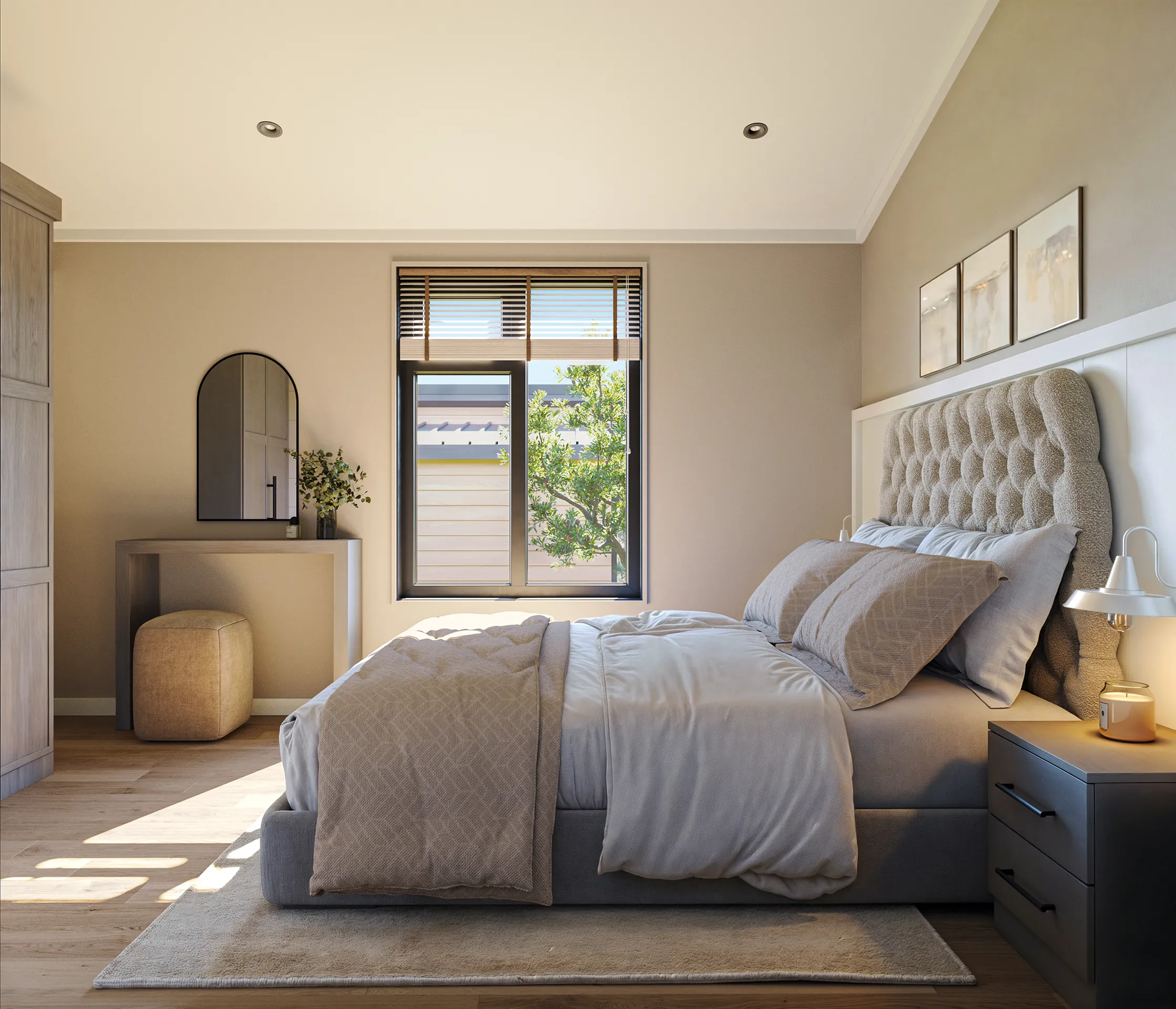 Lodges Lake District Uk Dormitorio Renders arquitectura