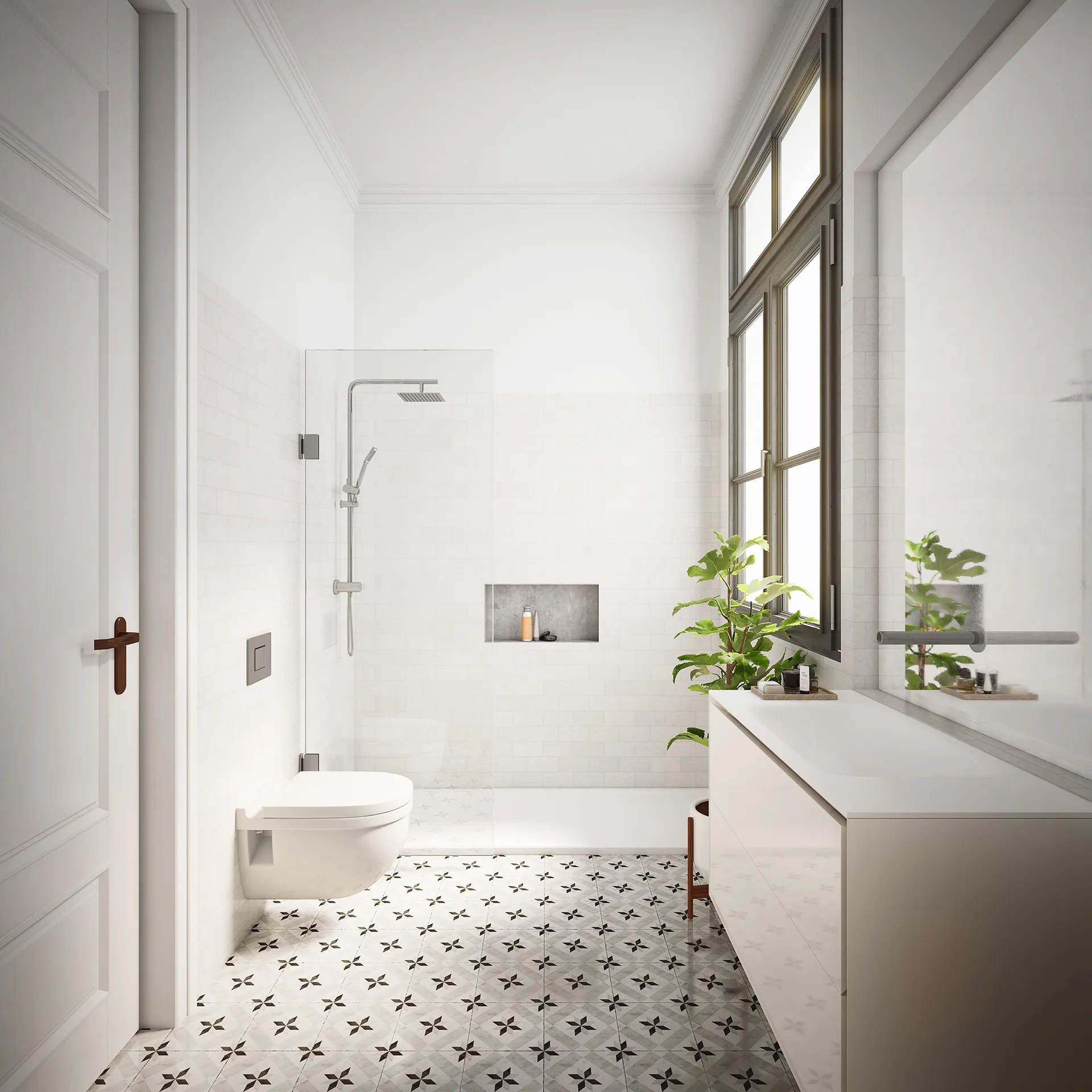 Dos Fanqueiros Residences Lisboa Portugal Bathroom real estate virtual tour