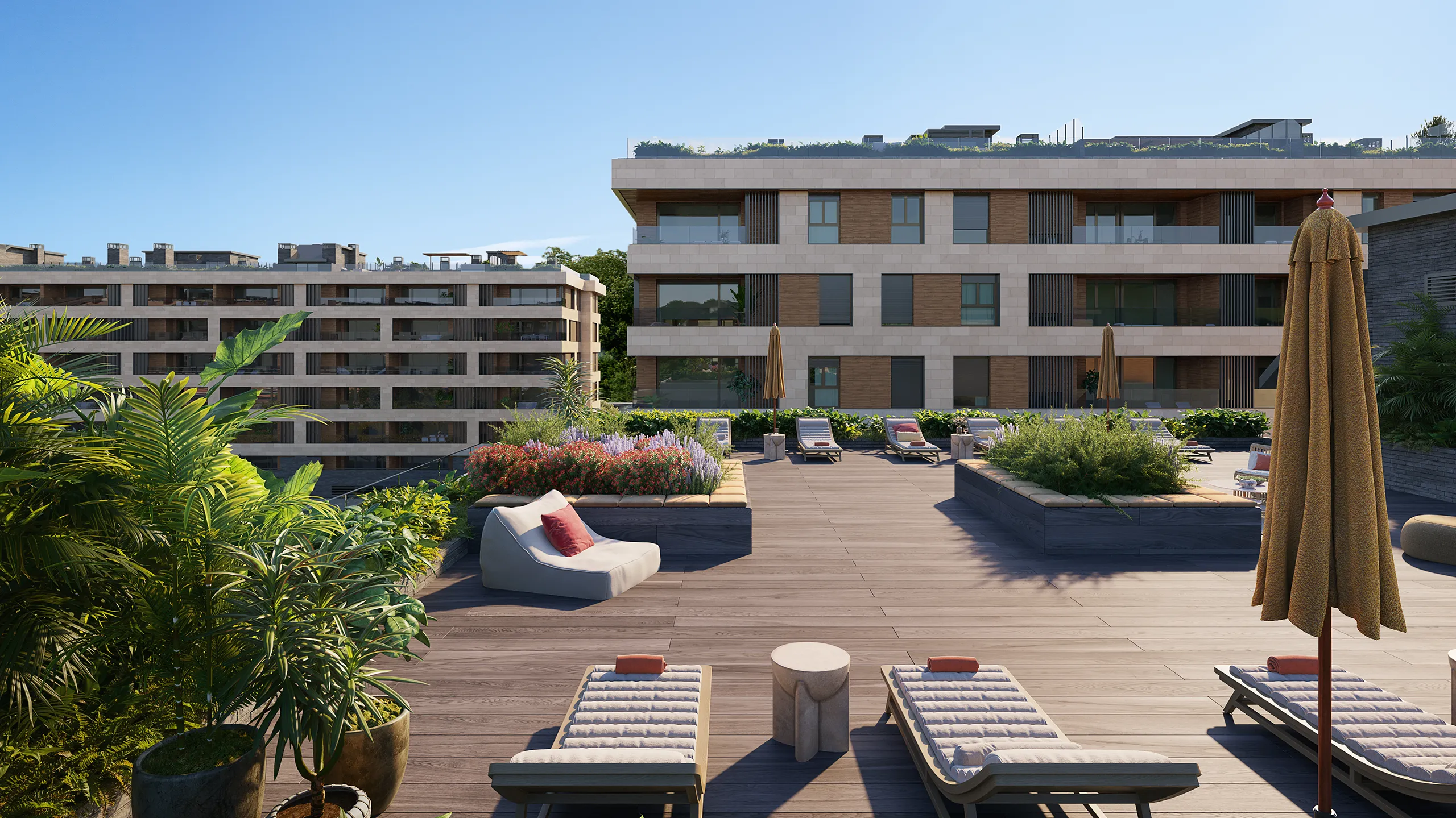 Piso San Sebastian San Sebastian terrace Architecture Renders