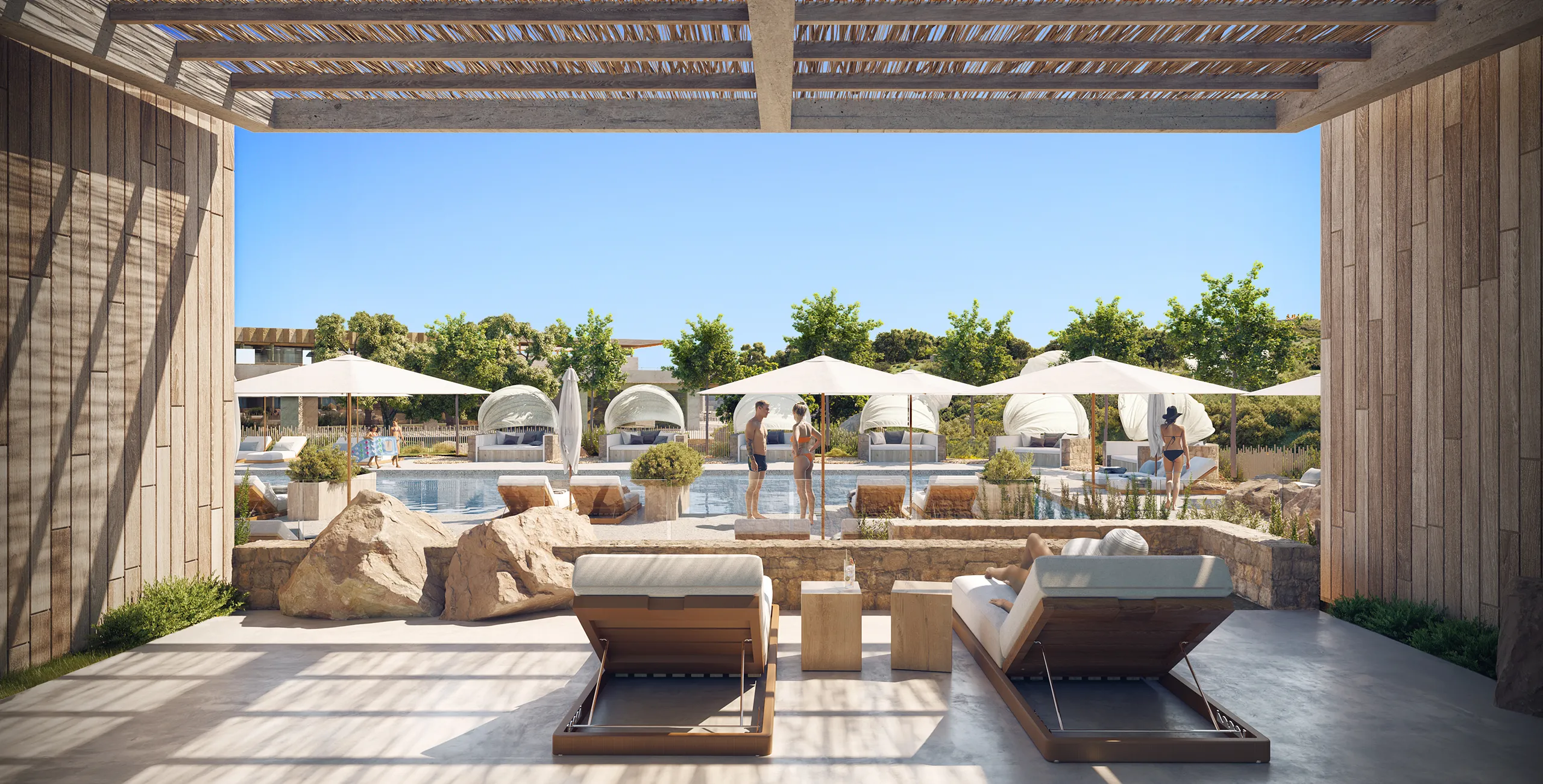 Wmrr Perth Australia terraza Renders arquitectura
