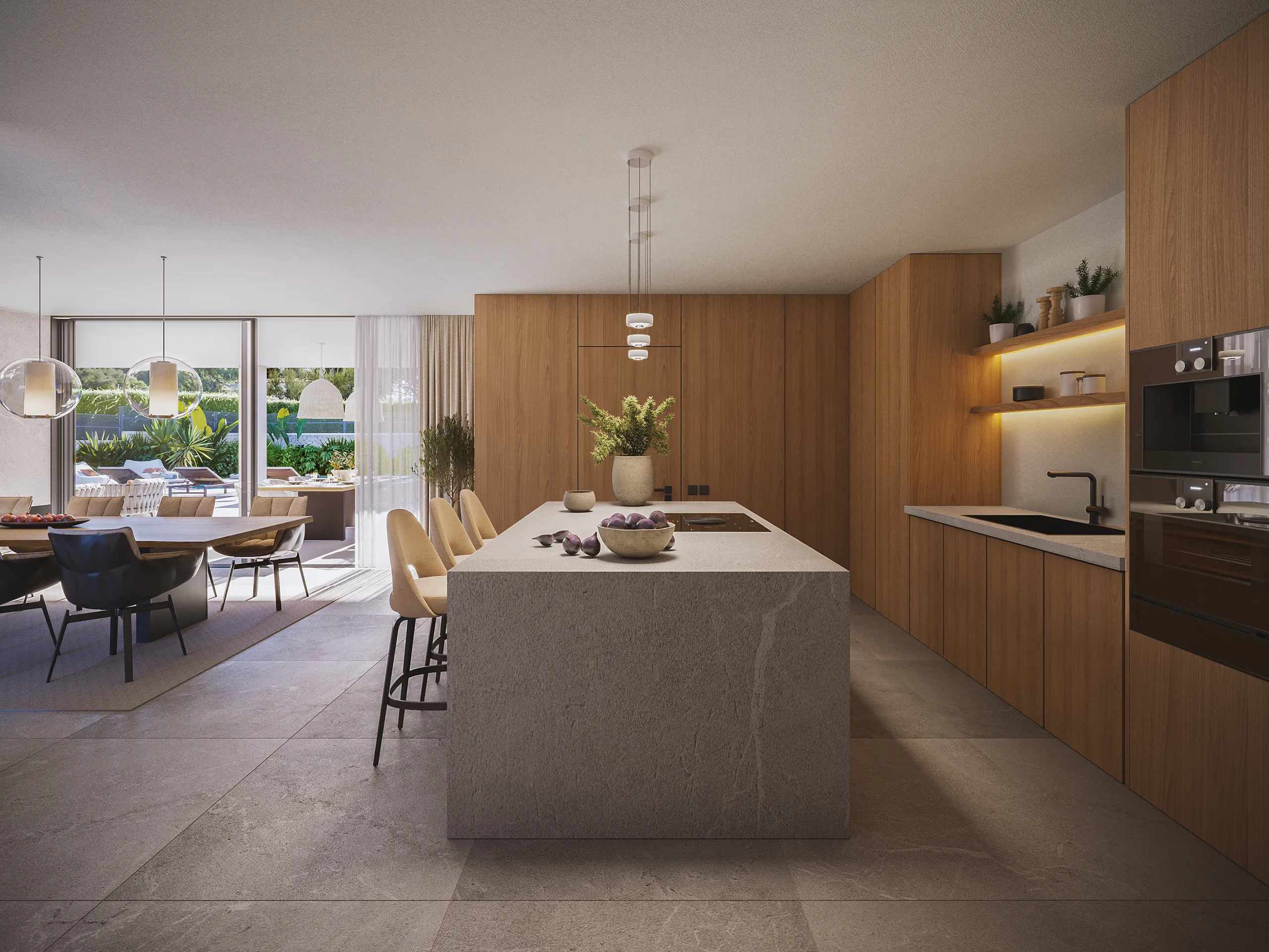 House Sta Ponca Mallorca Kitchen real estate virtual tour