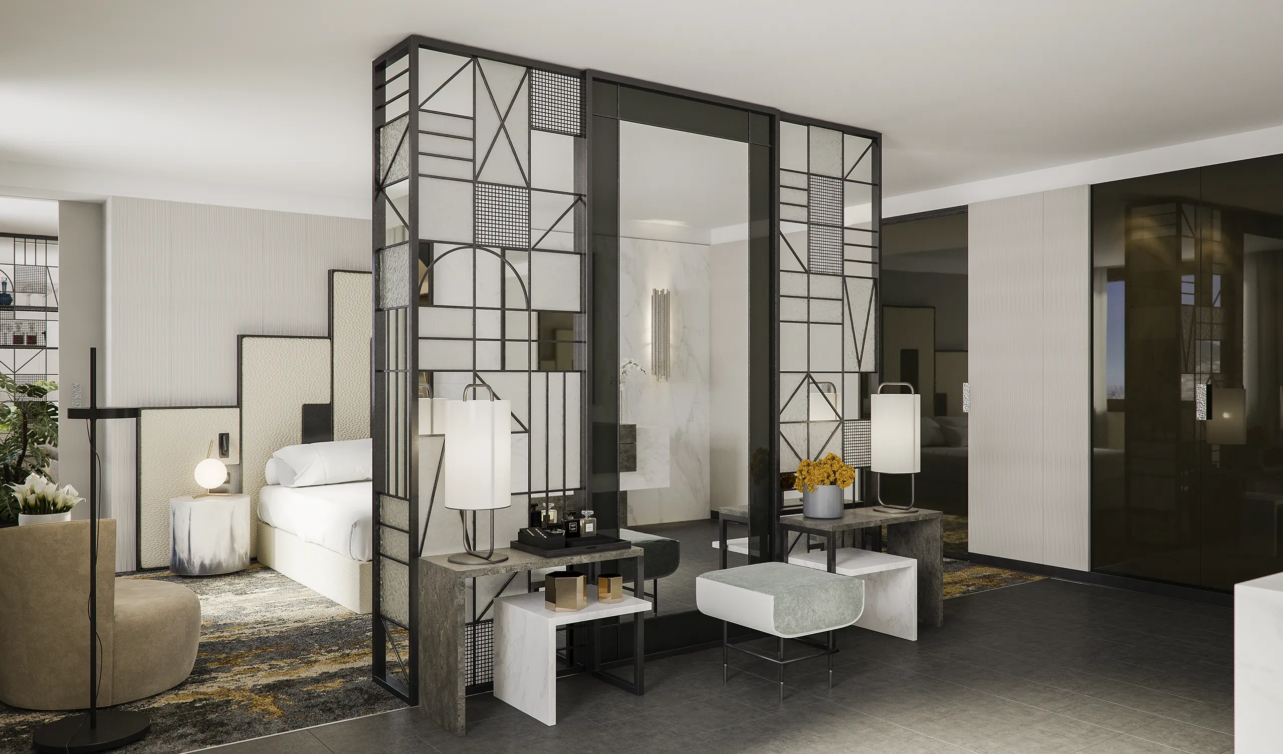 Hotel Sofia Barcelona Barcelona Common Areas 3D Architecture