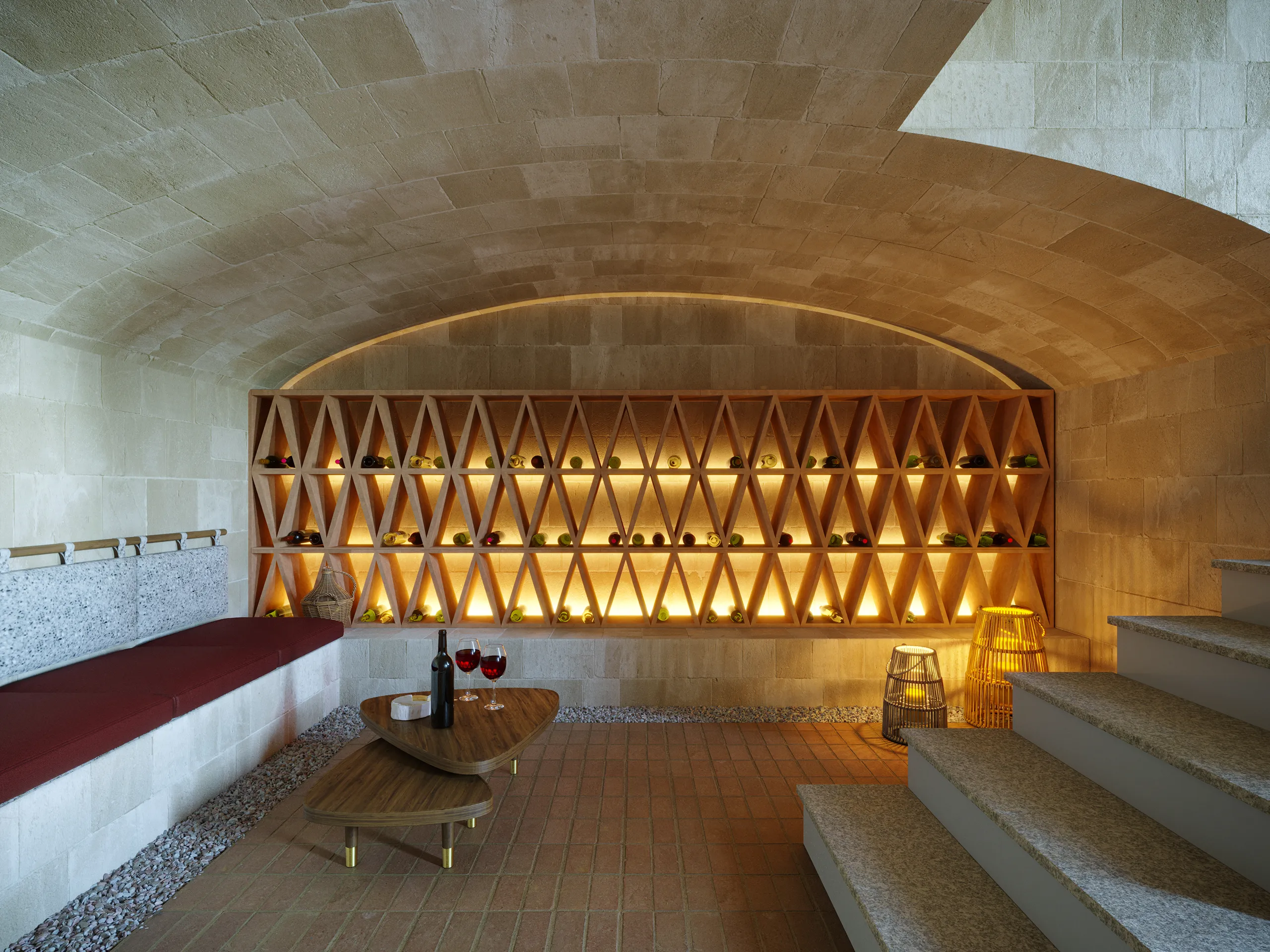 Townhouse Luxury Soller Mallorca Winery 3D Architecture
