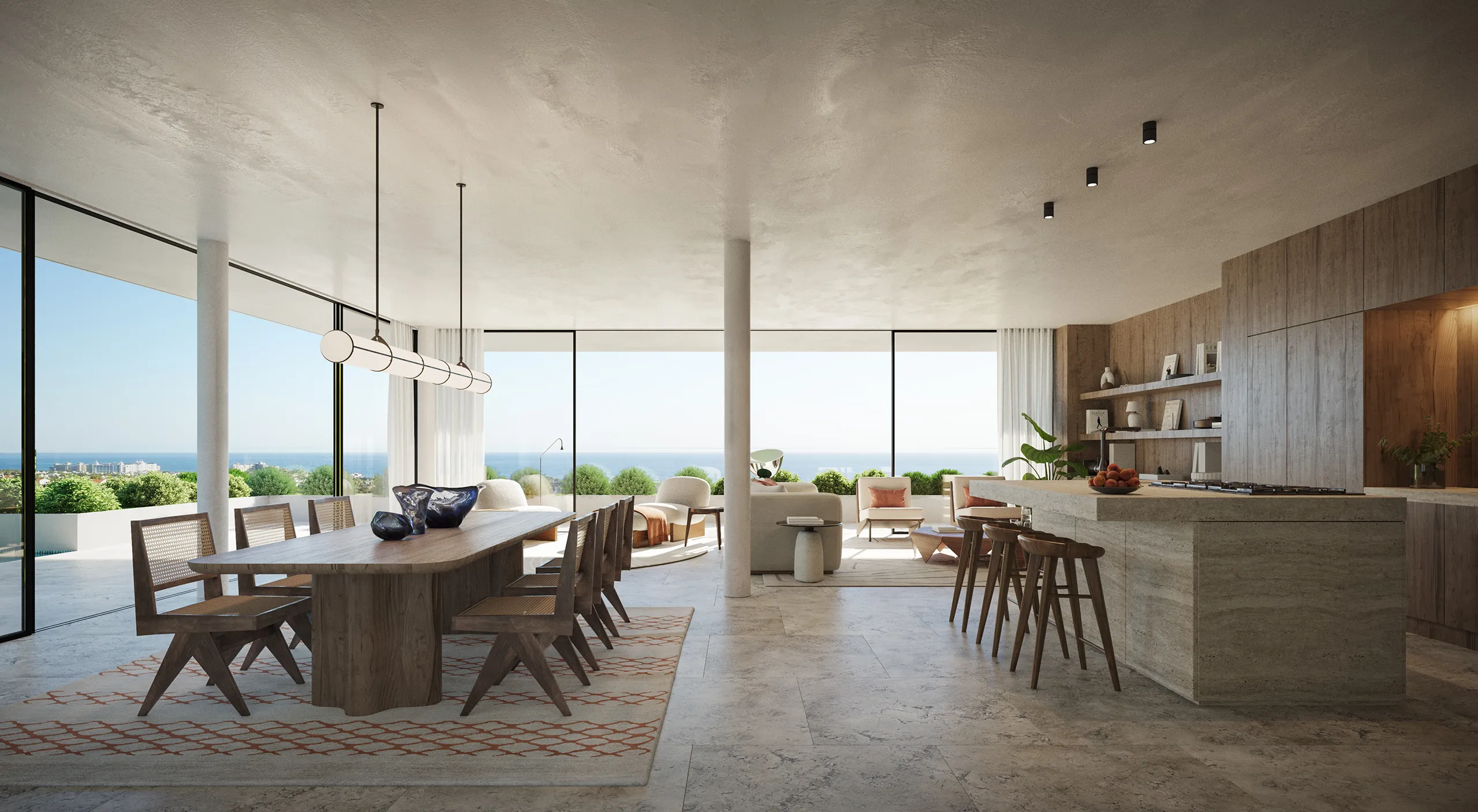 House Lisboa Portugal Dining Photorealistic Virtual Tour