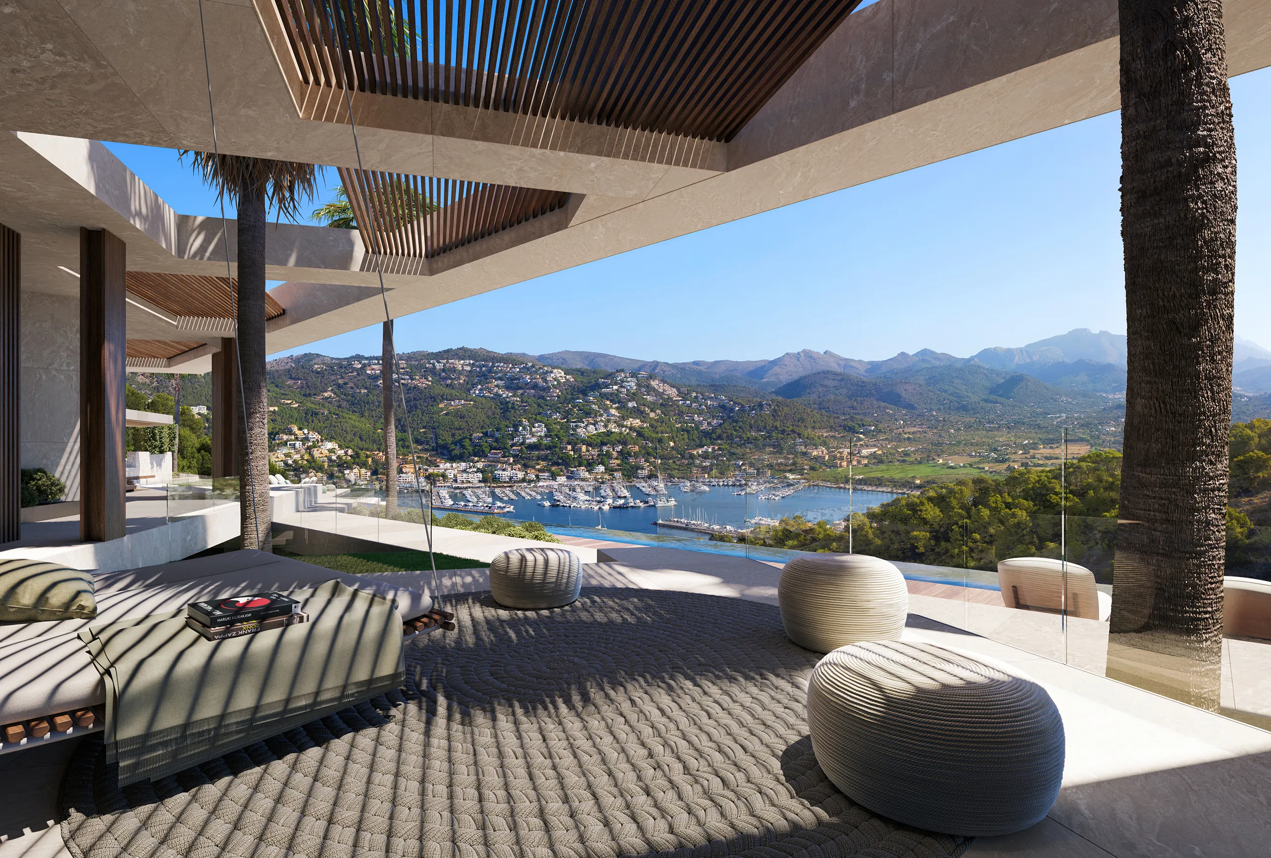 Villa Port Andratx Mallorca Pergola Real Estate Virtual Tour