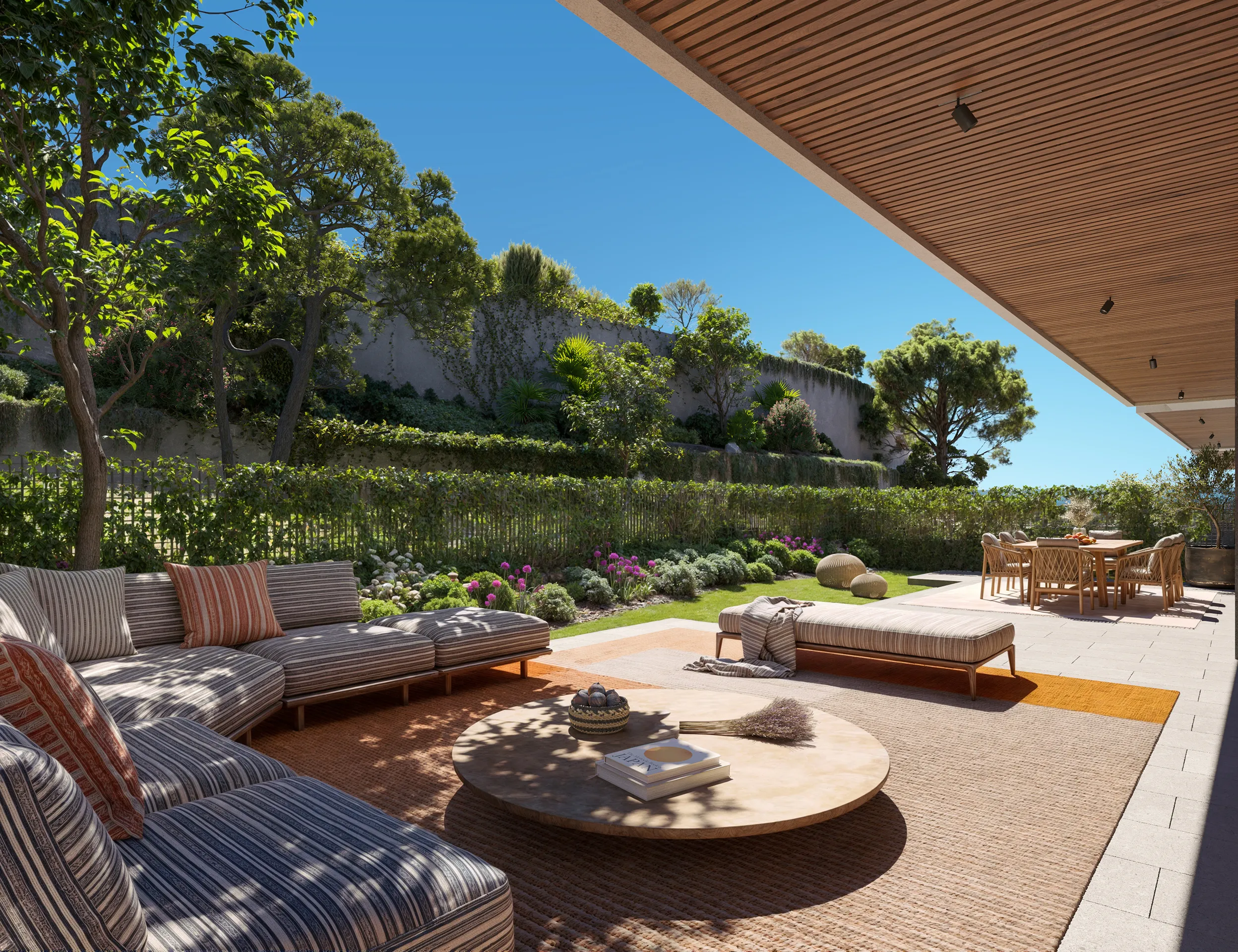 Viviendas Masnou Barcelona terraza Inmobiliario renders