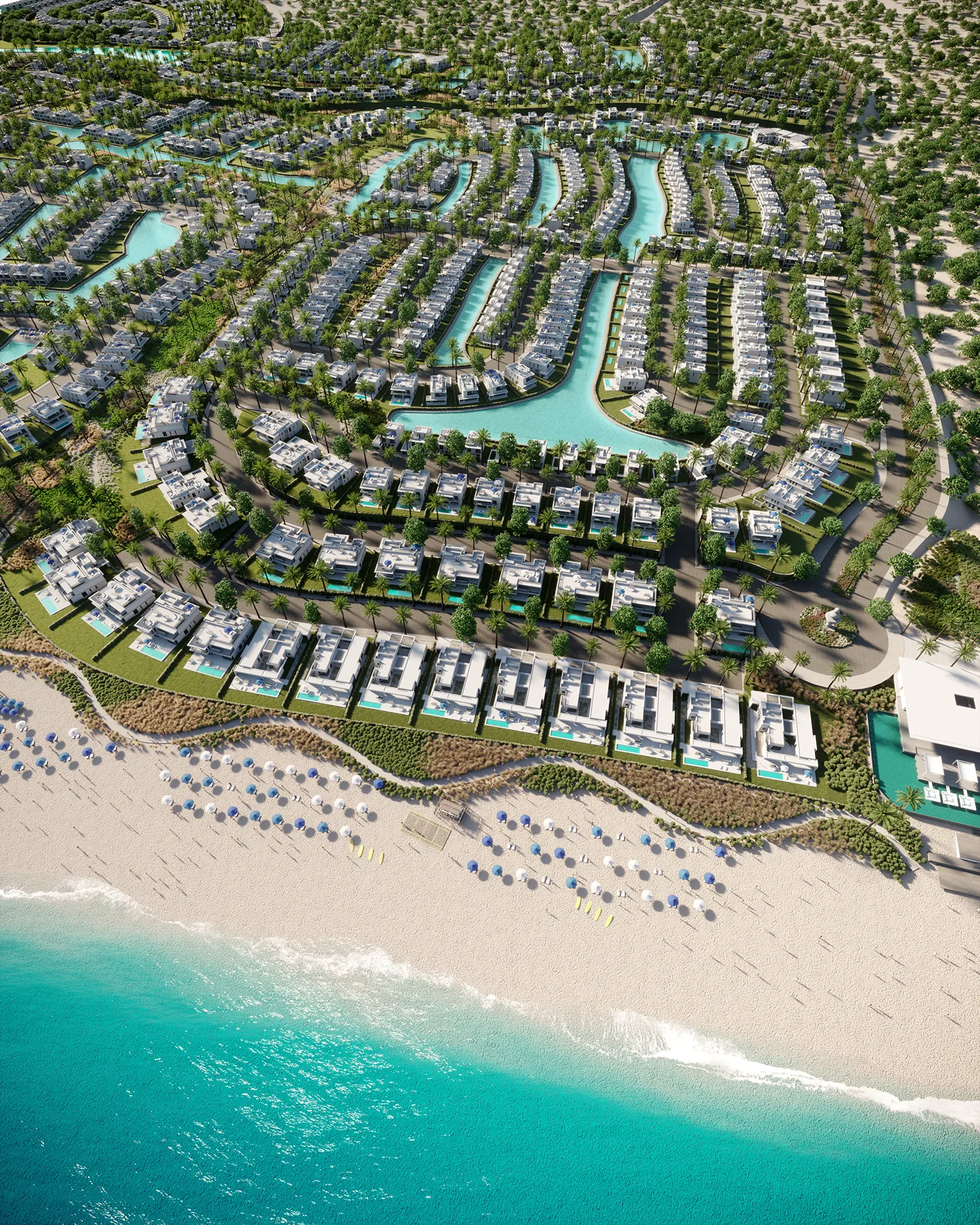 Soul Masterplan Egypt Aerial view Real Estate Vr