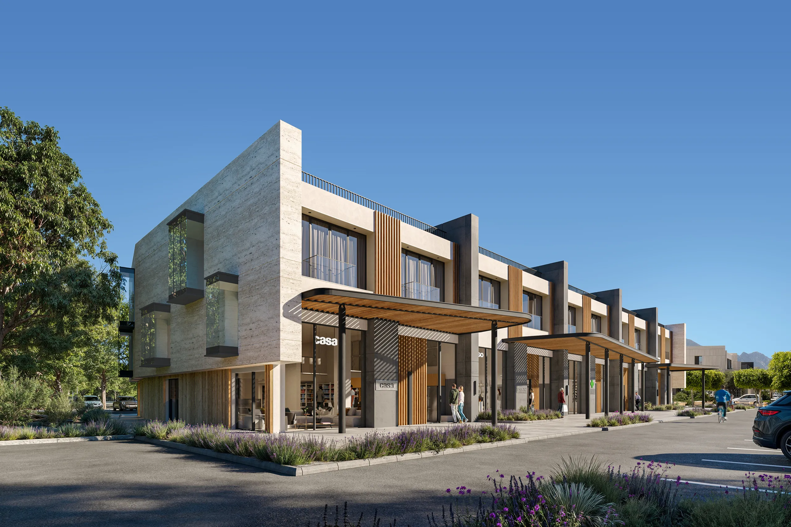 Edremit Edremit Cyprus Fassade eye level Architectural Vr