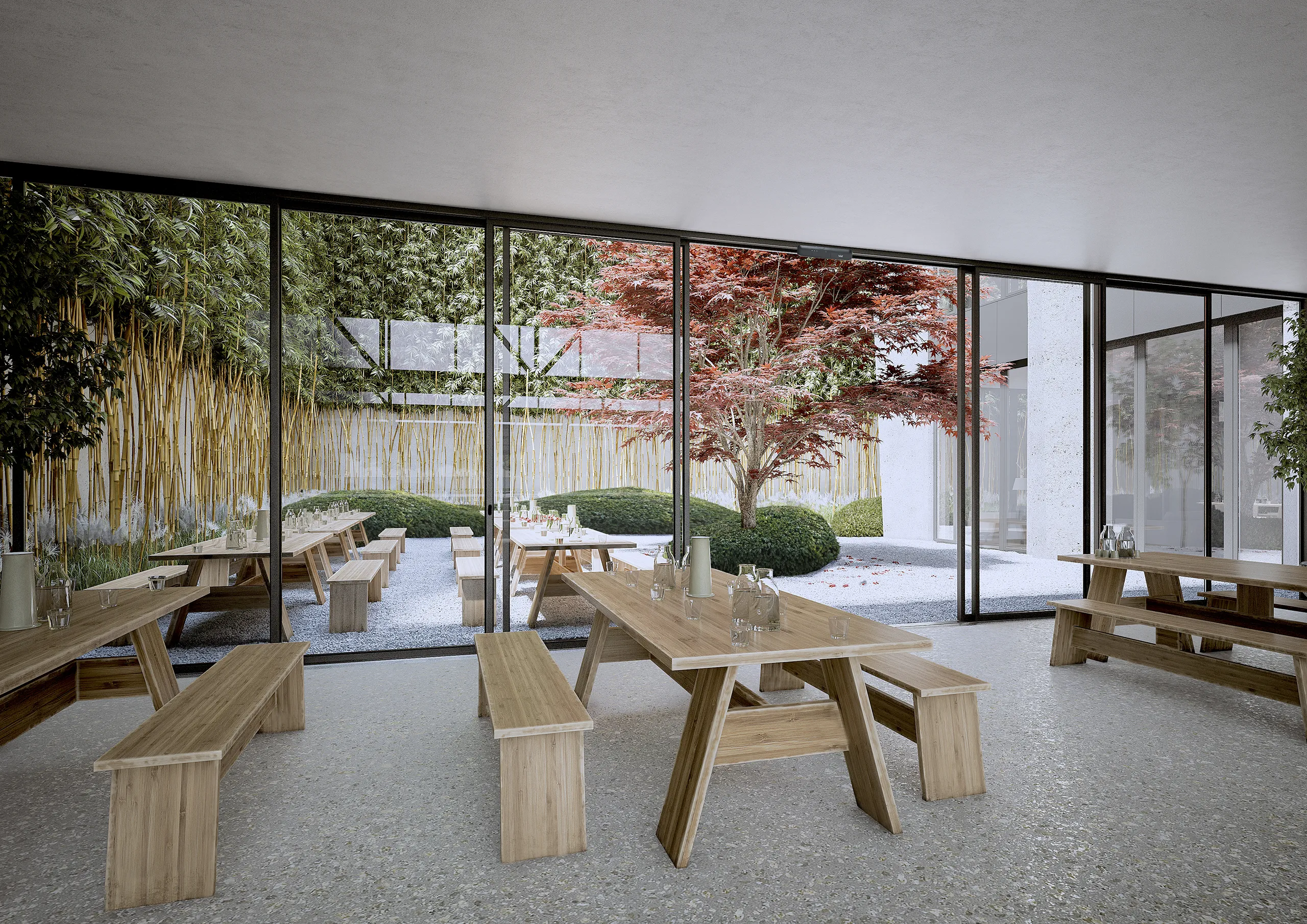 Hotel Munich Munich Germany Common Areas architectural cgi