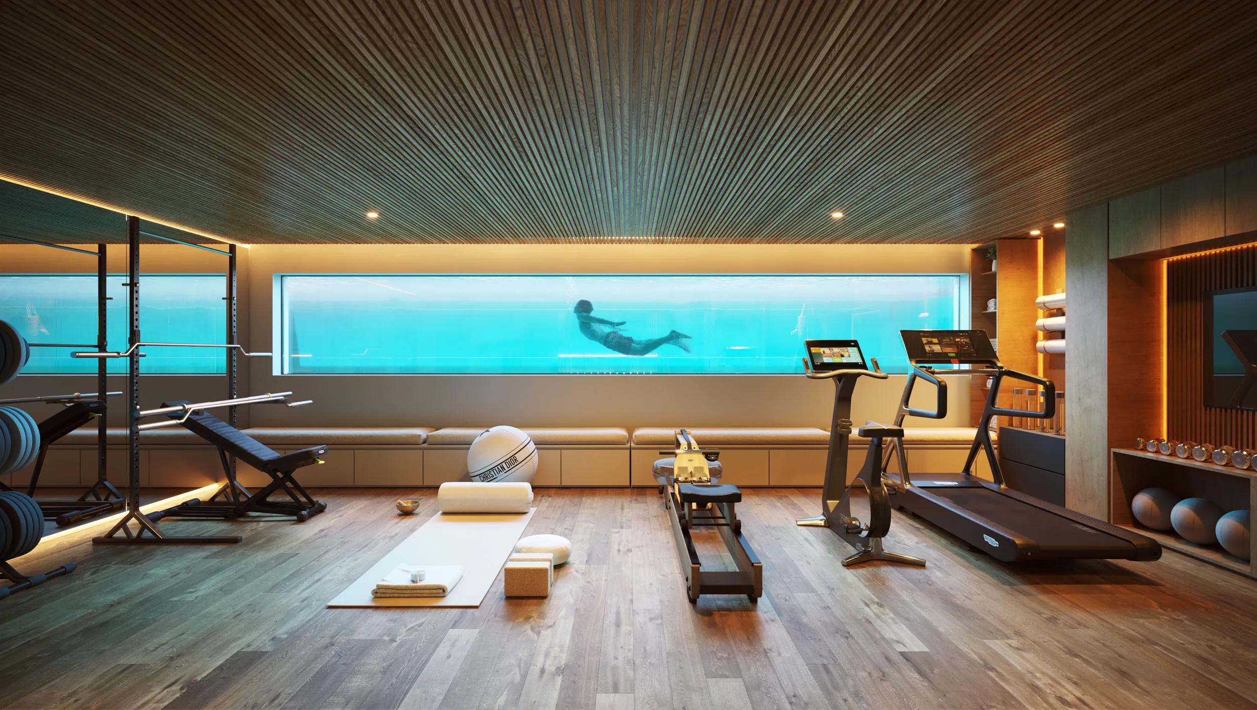 Villa Maravant Andratx Mallorca spa visualizacion arquitectonica