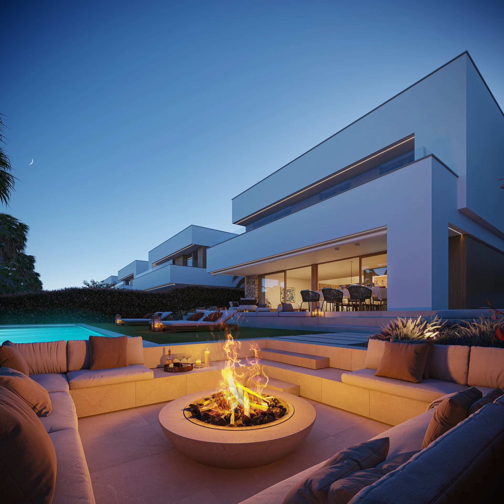 Casa Sitges Barcelona hoguera Branding Inmobiliario Vr
