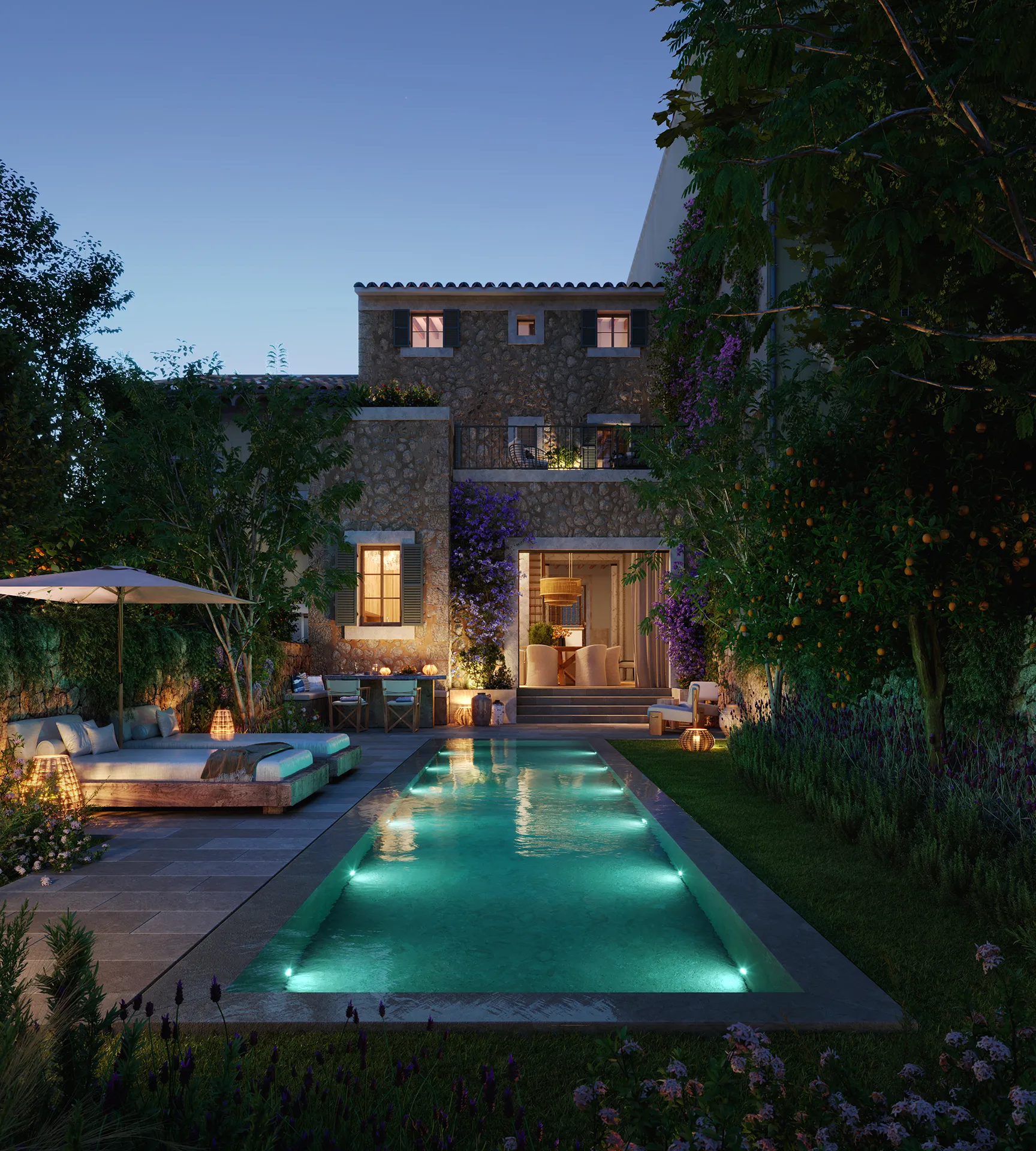 House Mares Soller Mallorca Living real estate vr