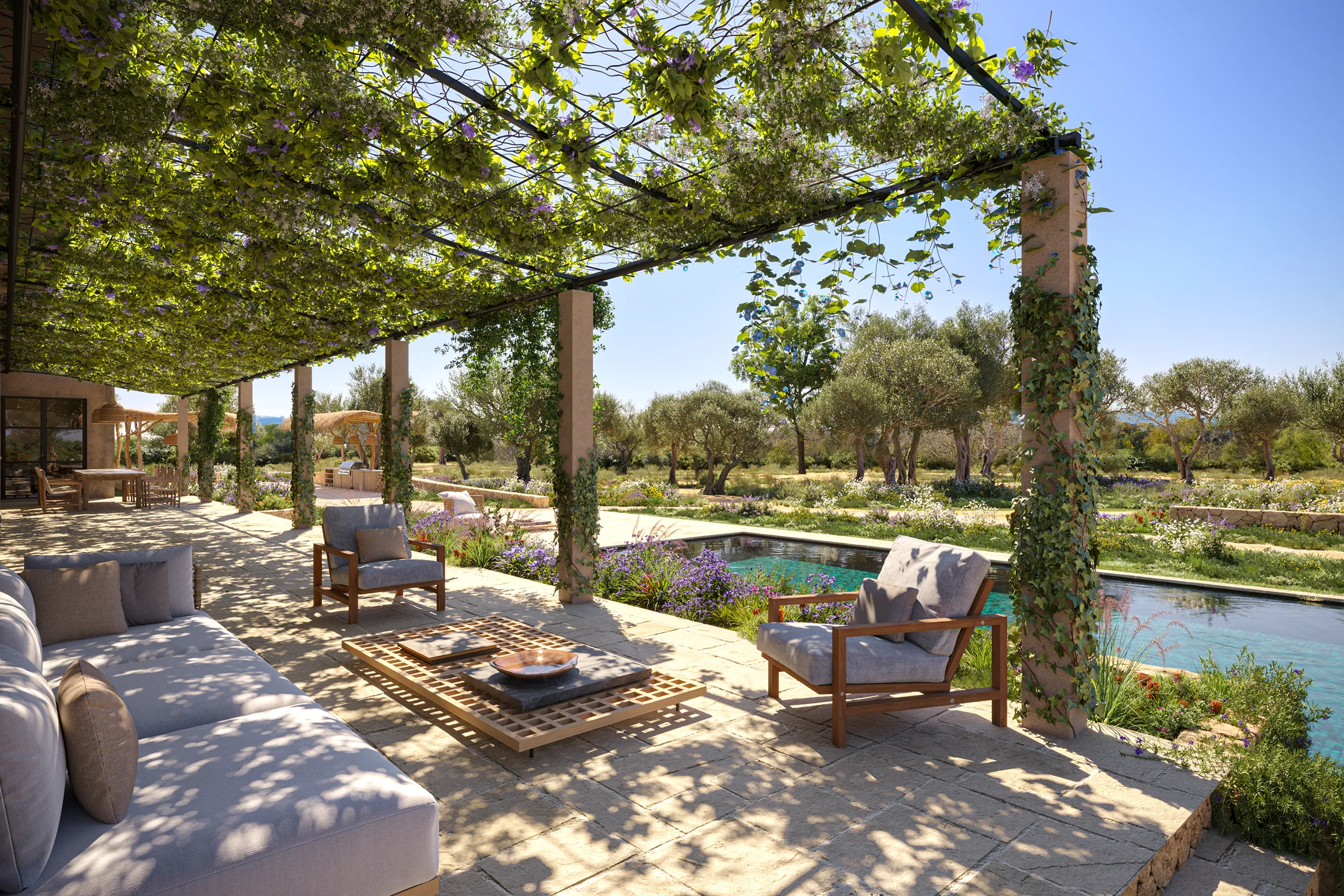 casa Sta Maria Mallorca terraza Inmobiliario Virtual Tour