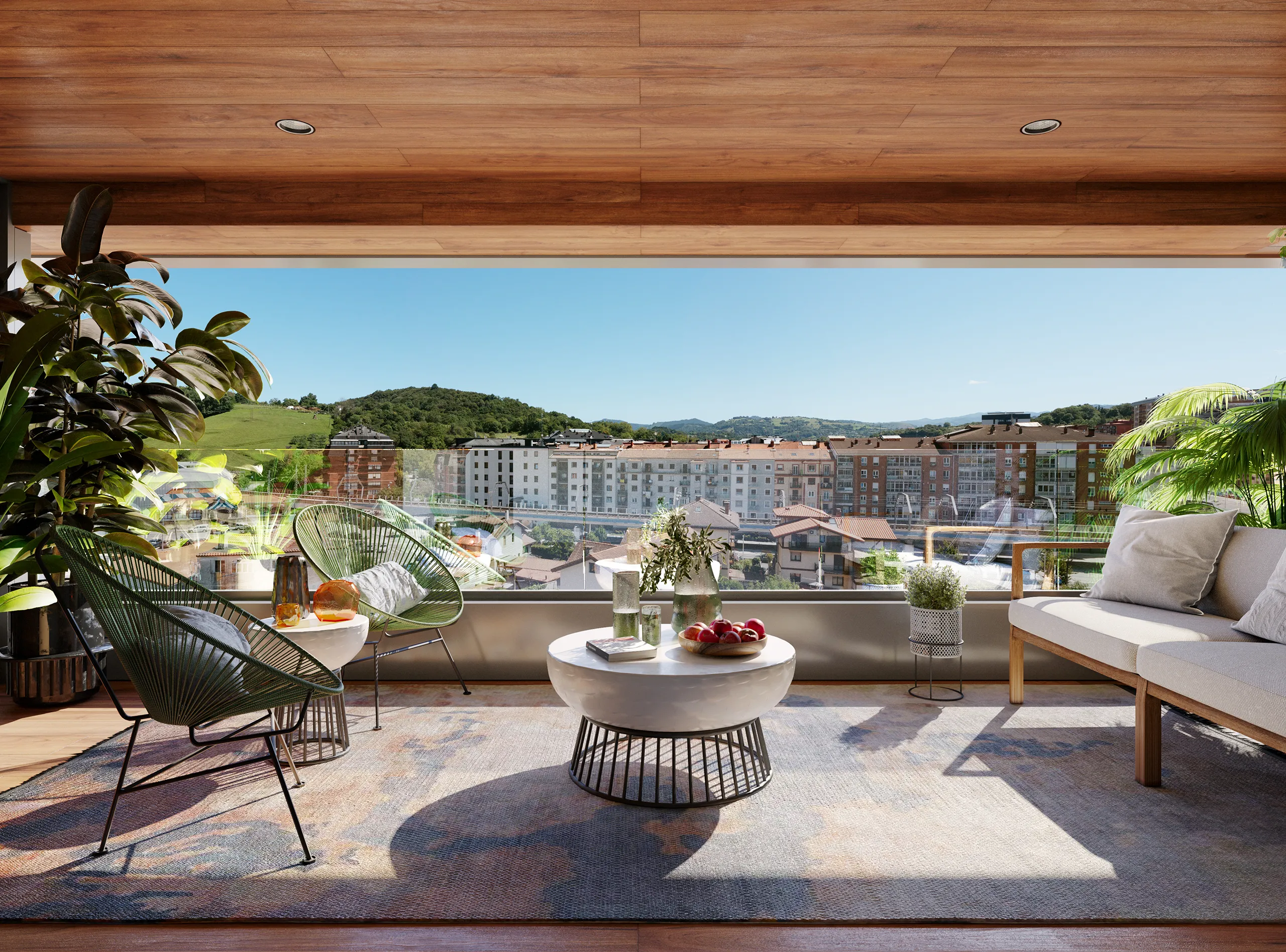 Piso San Sebastian San Sebastian terrace Architecture 3D