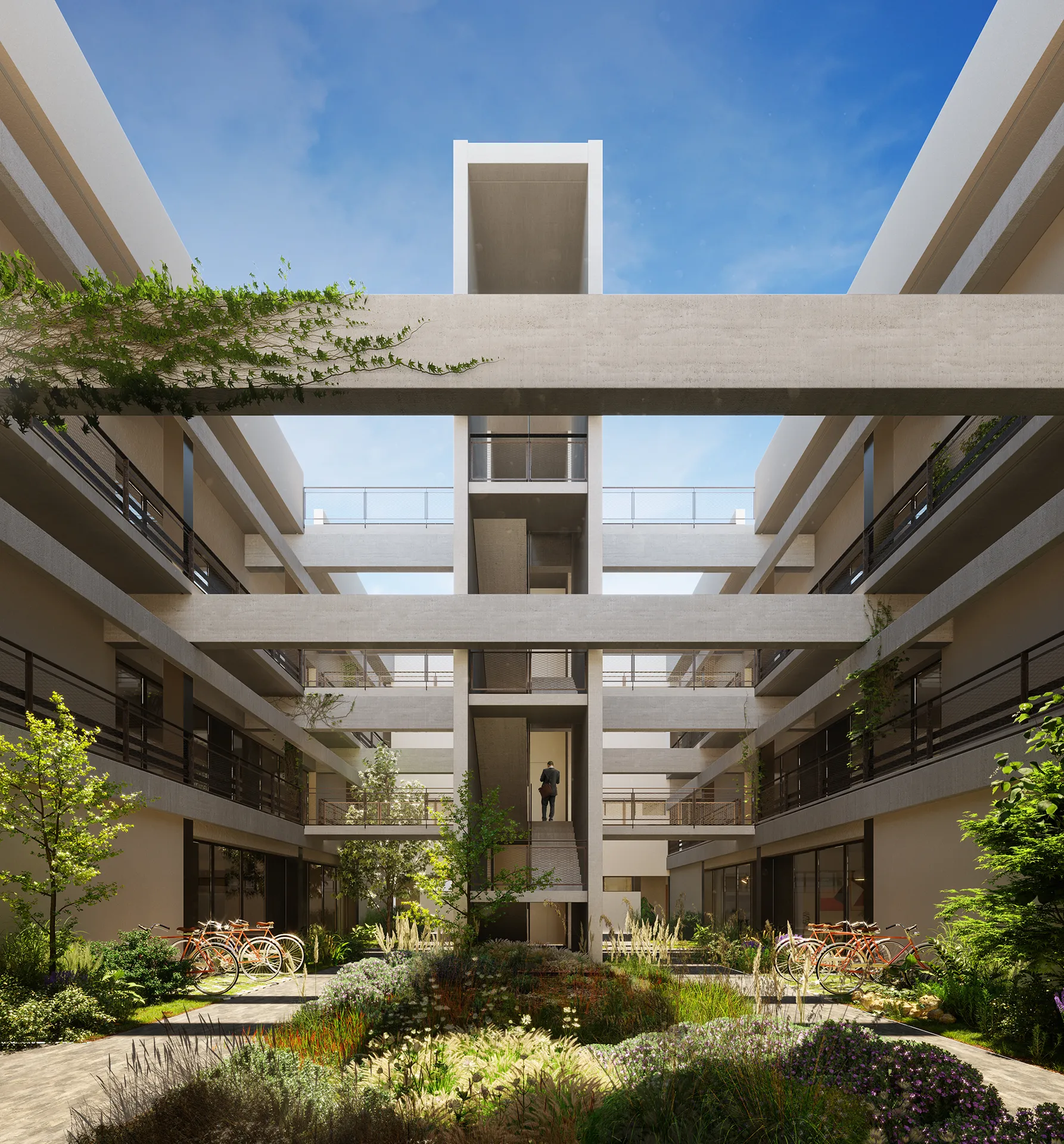 Viviendas Orfebreria Barcelona Common Areas Real Estate Vr