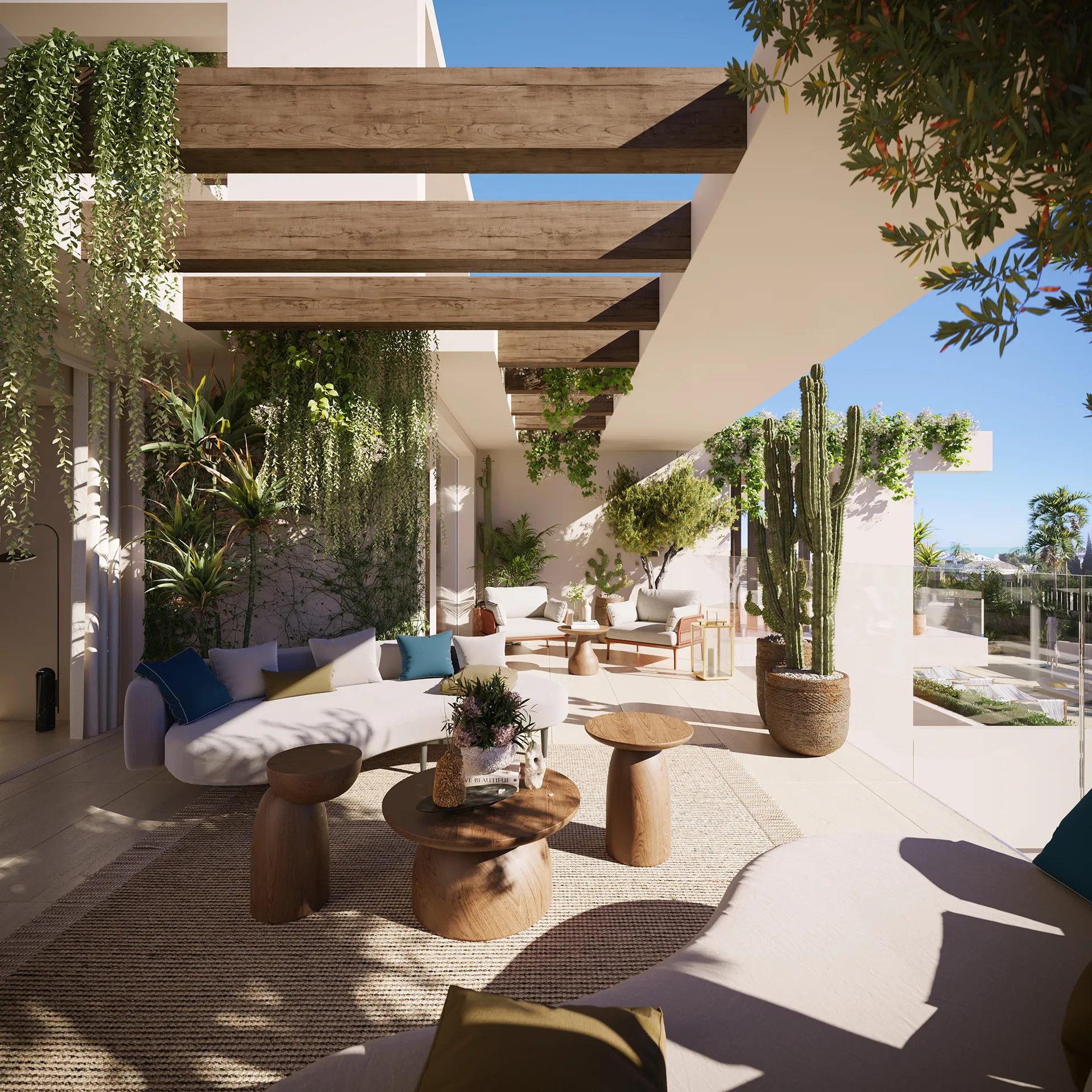 Apartments the Earth Marbella Pergola real estate vr
