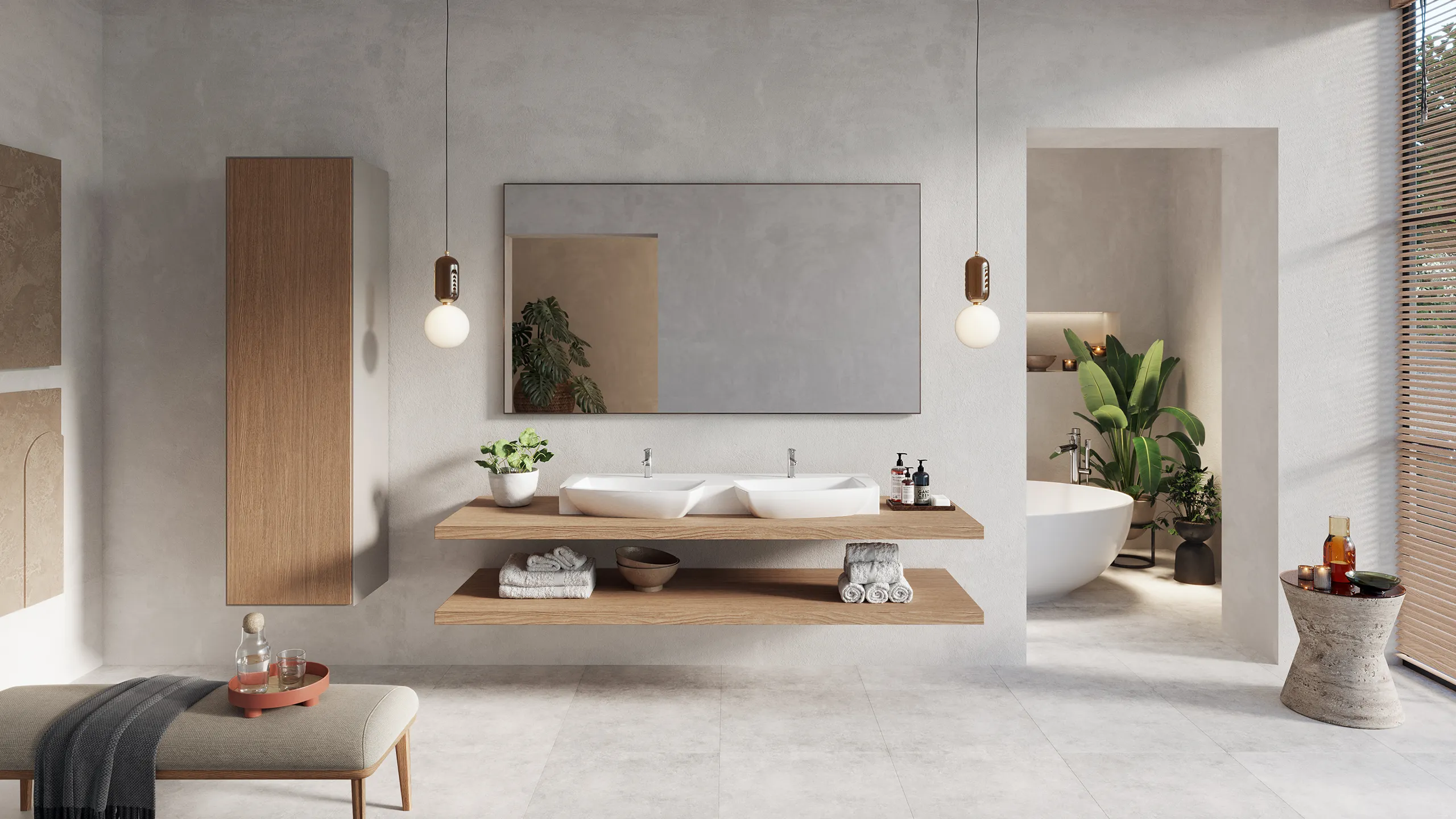 Royal Ceramic Sri Lanka Bedroom photorealistic 3d