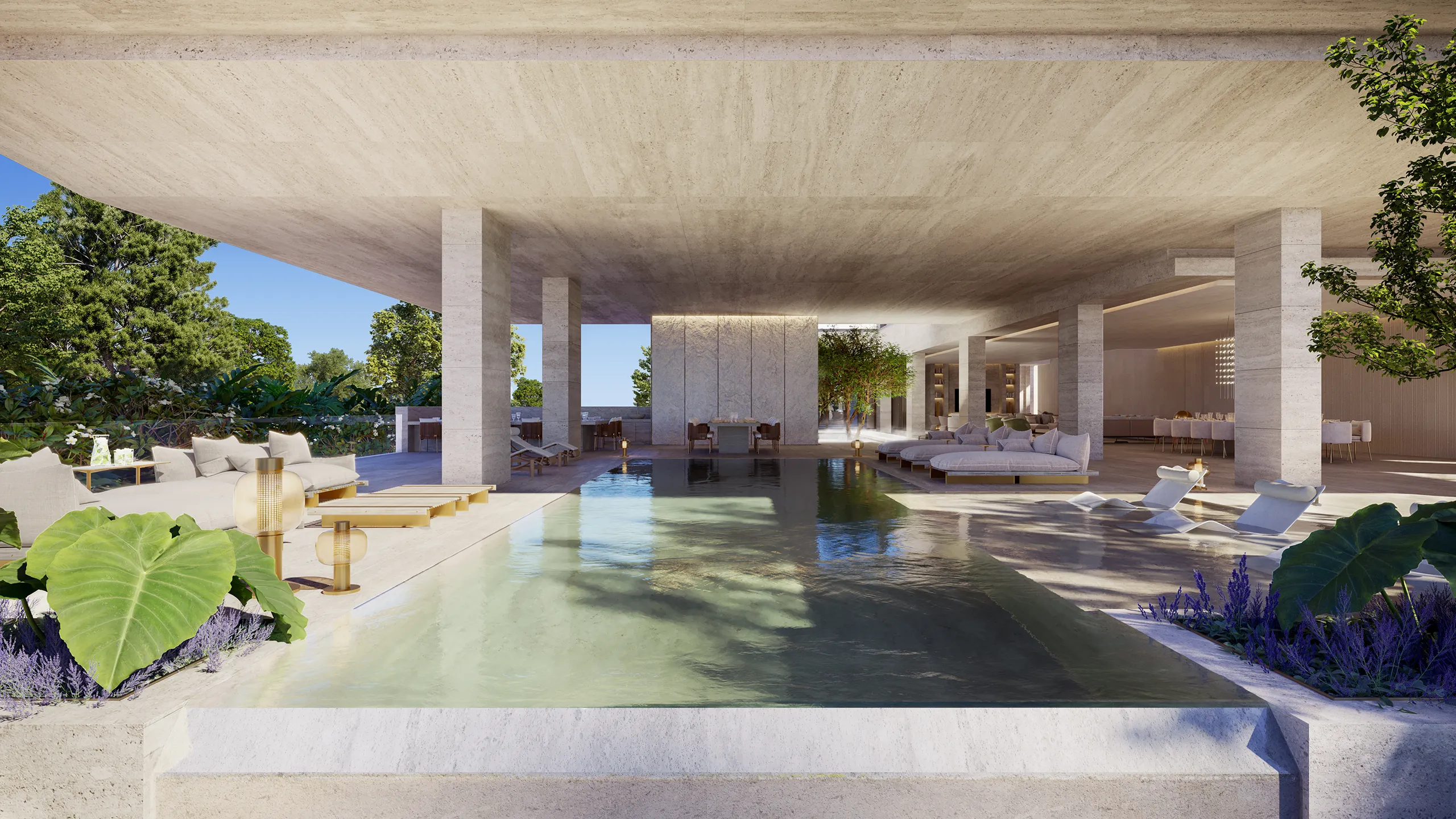 House Luxury Dubai Living Real Estate Vr