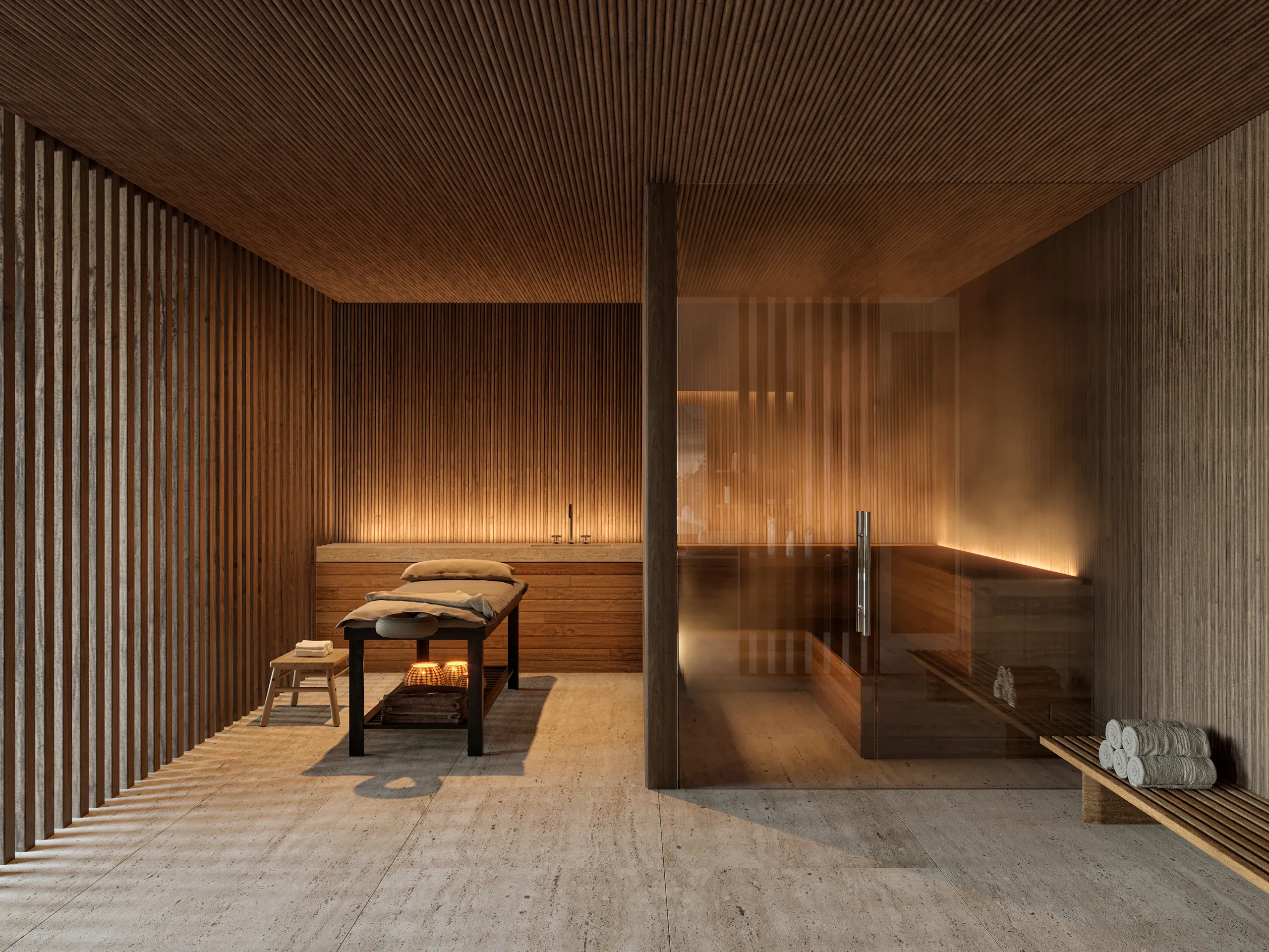 Villa Boat Inlet Andratx Mallorca spa Visualizacion Arquitectonica