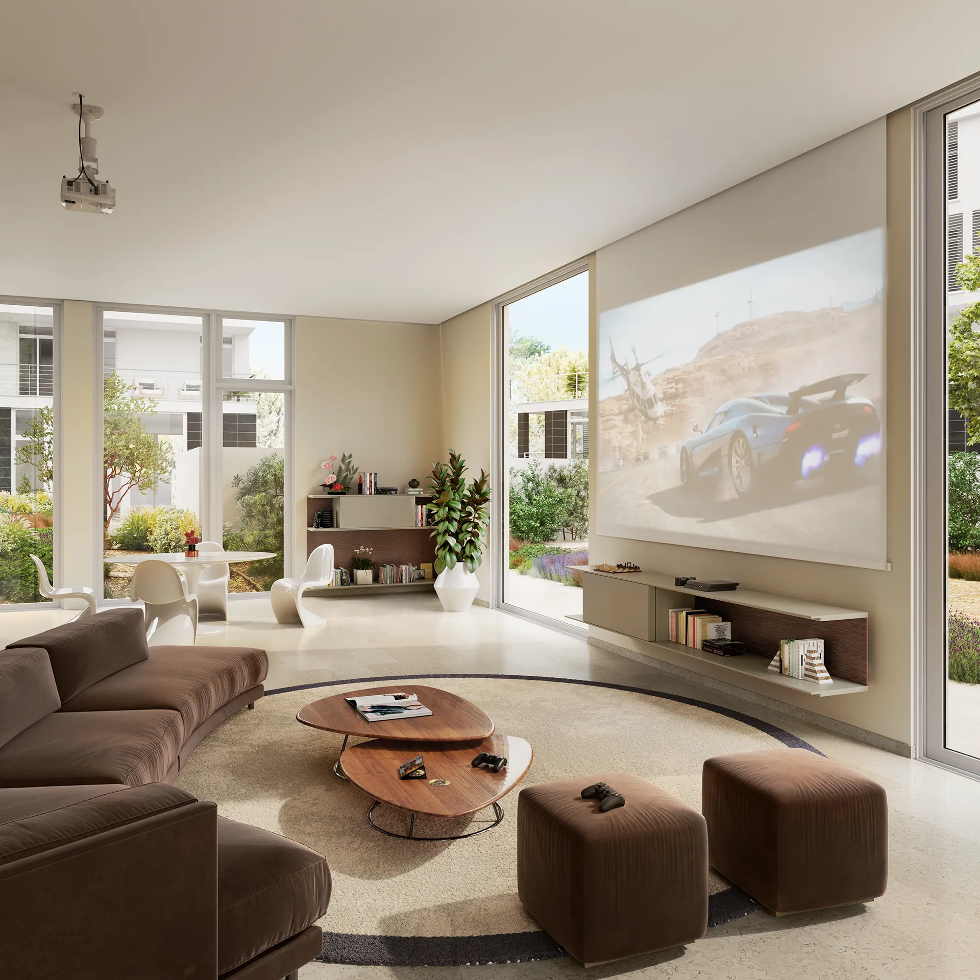 Pisos Tres Pinzons Magaluf Mallorca Home Cinema Photorealistic Virtual Tour