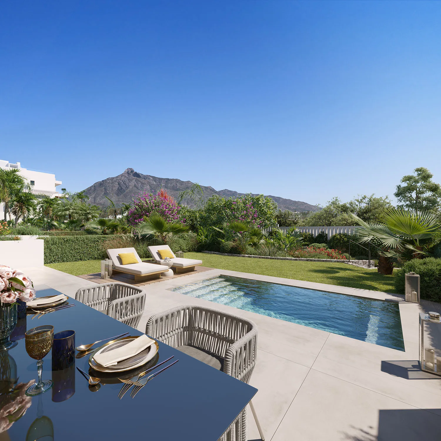 Benalus Residences Golden Mile Marbella Living real estate virtual tour