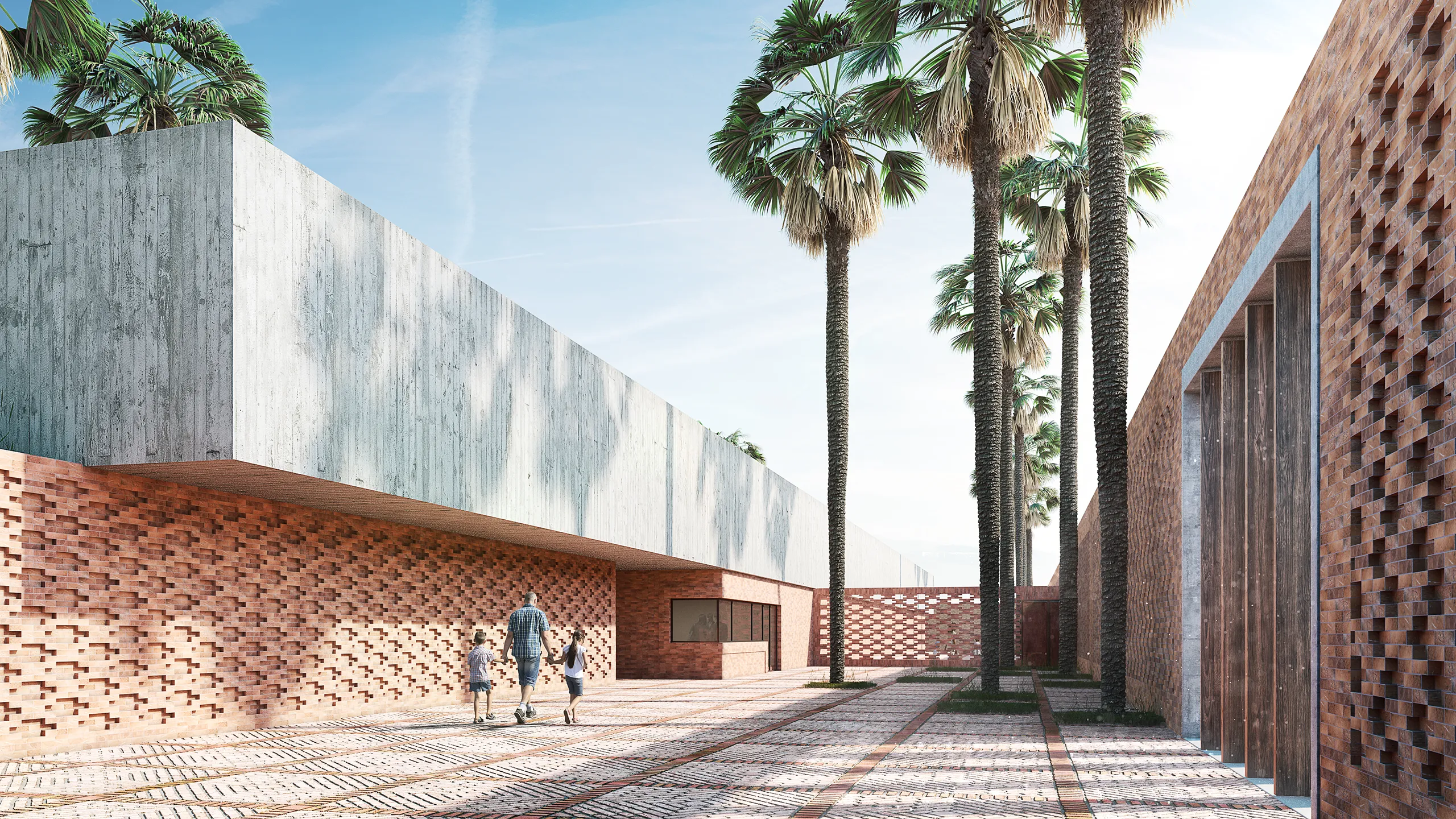 School Tunisia Tunisia Garden Real Estate Vr