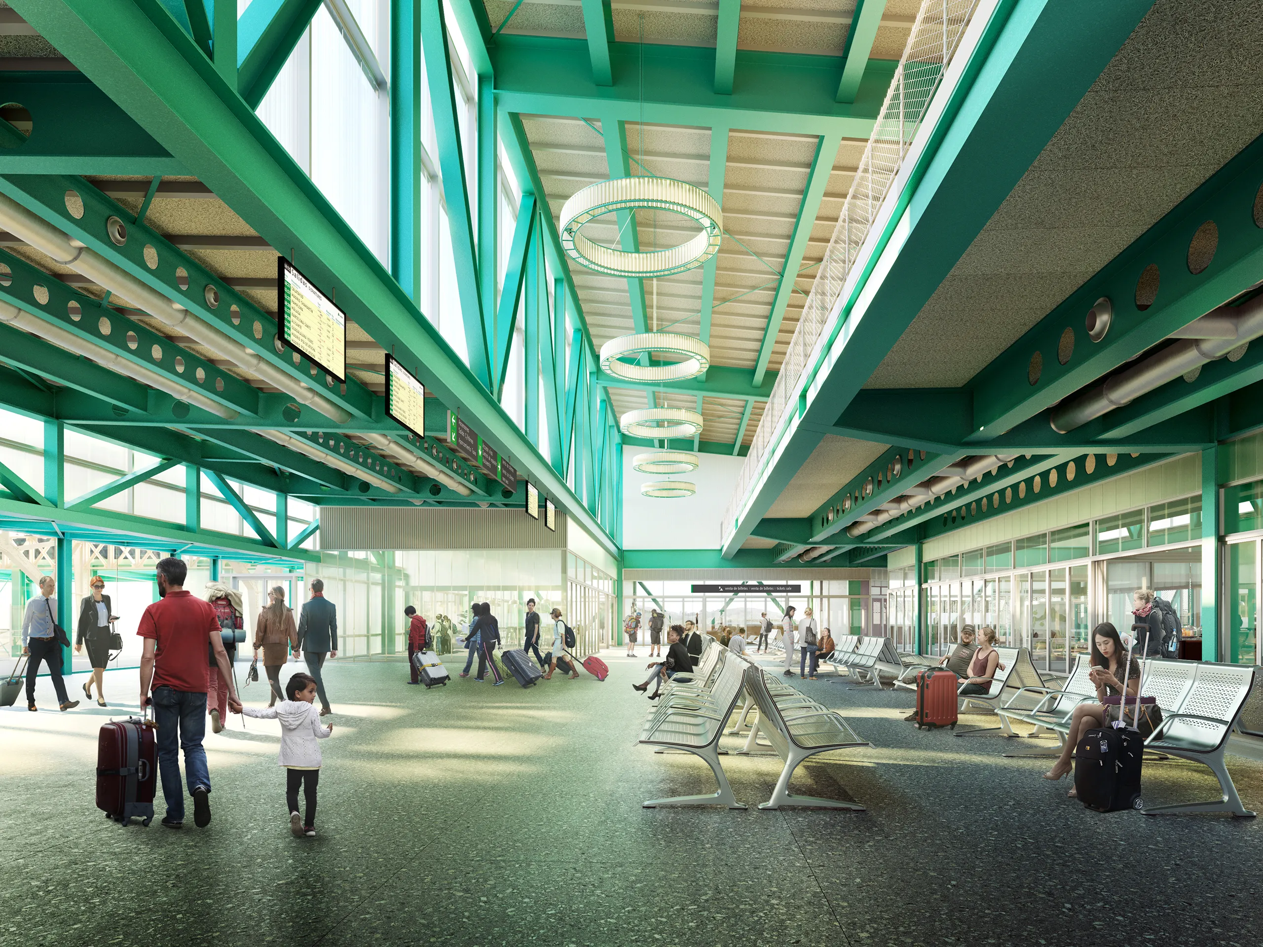 Station Ave Santiago De Compostela Galicia Hallway Property Branding Virtual Tour