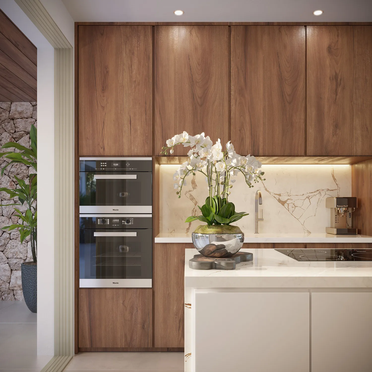 Benalus Residences Golden Mile Marbella Kitchen Architecture Vr