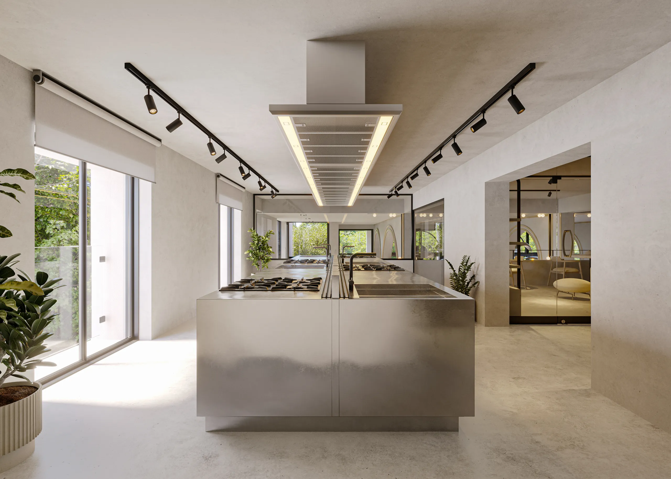 Artyzan Alsancak Cyprus Retail Rendering of Architecture