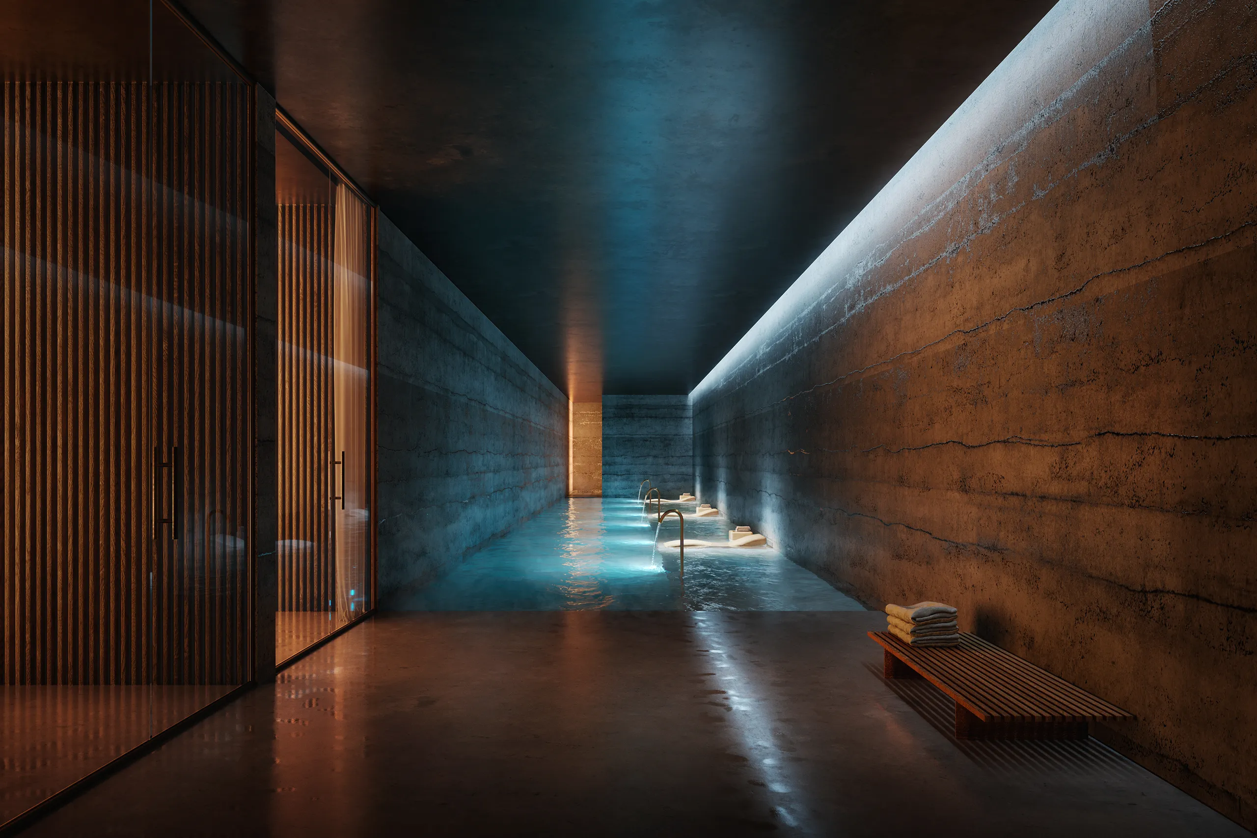 Villa Puerto Andratx Mallorca Spa Photorealistic Visualisation