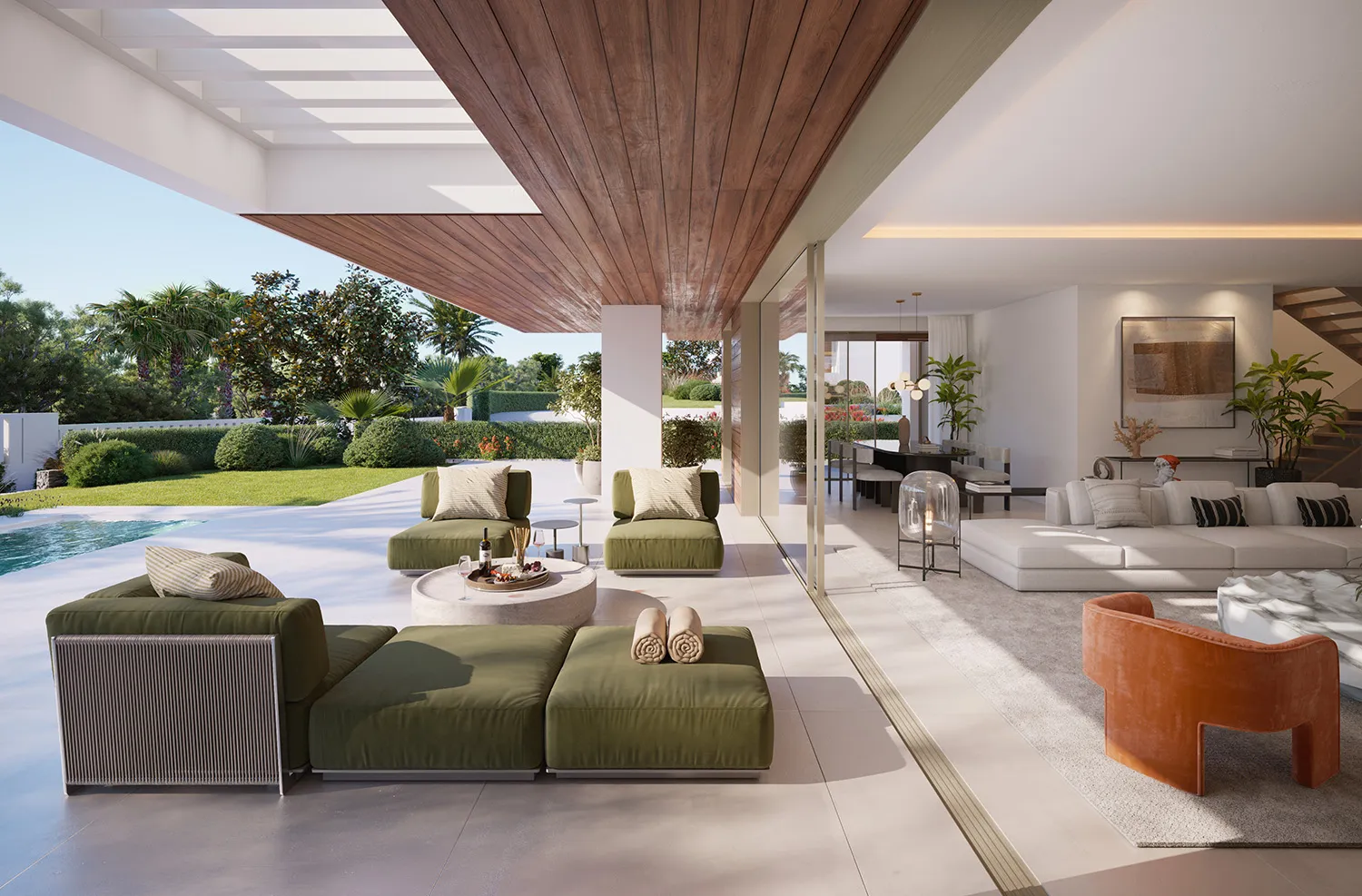 Benalus Residences Golden Mile Marbella Living Architecture Visualization