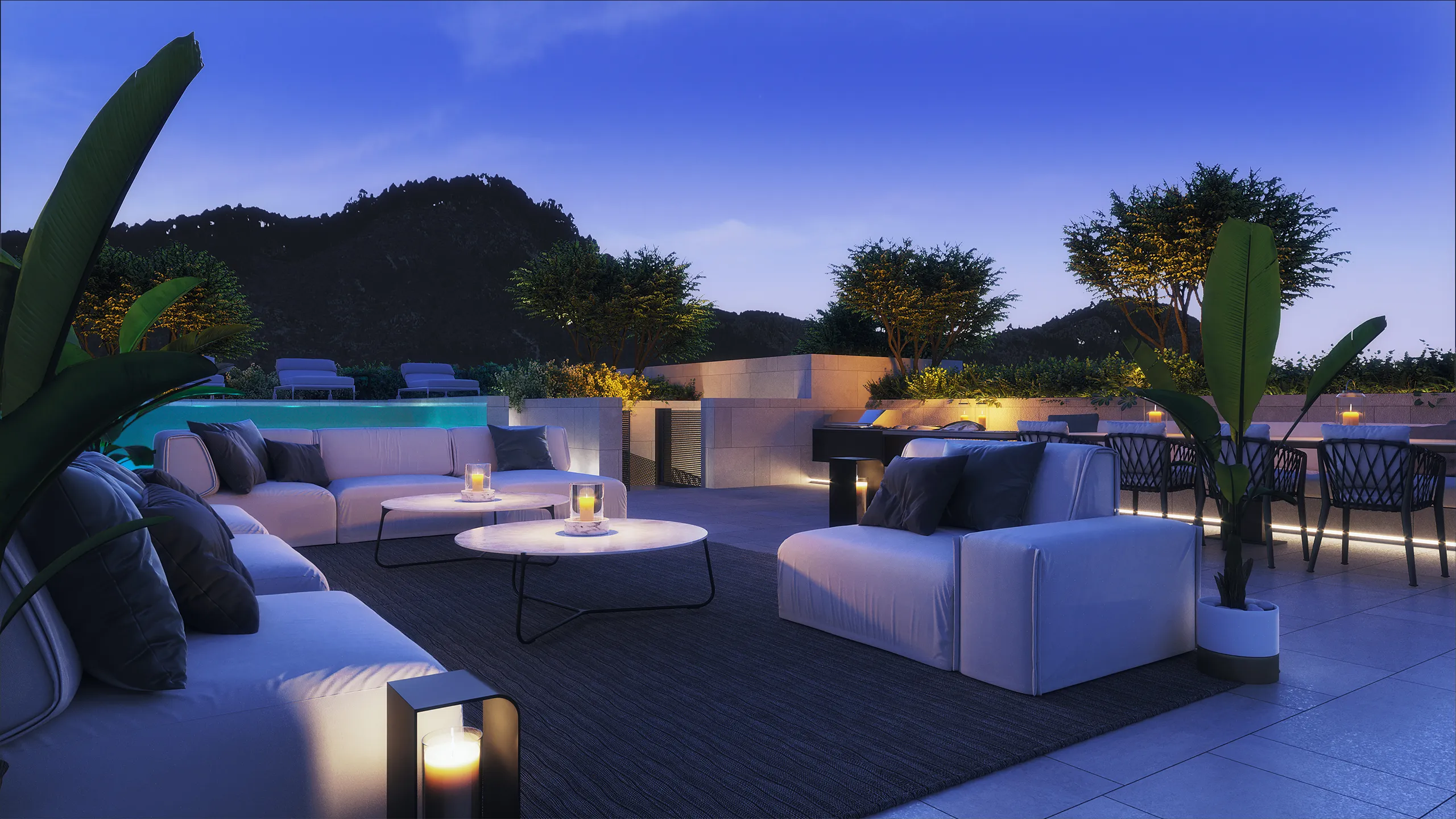 apartamento Costa Den Blanes Mallorca terraza VR Arquitectonico