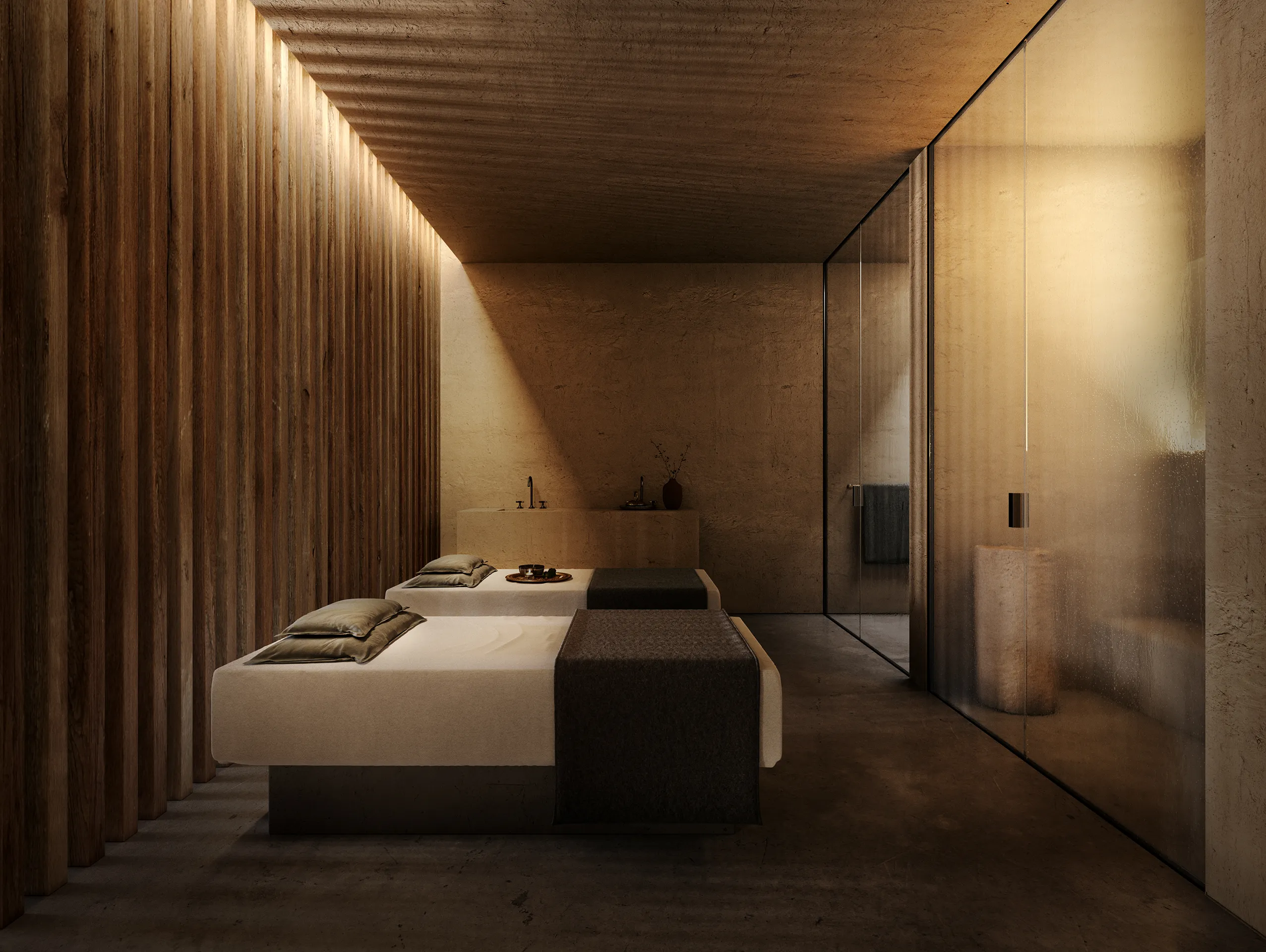 Villa Sunset Andratx Mallorca Sauna 3D Real Estate