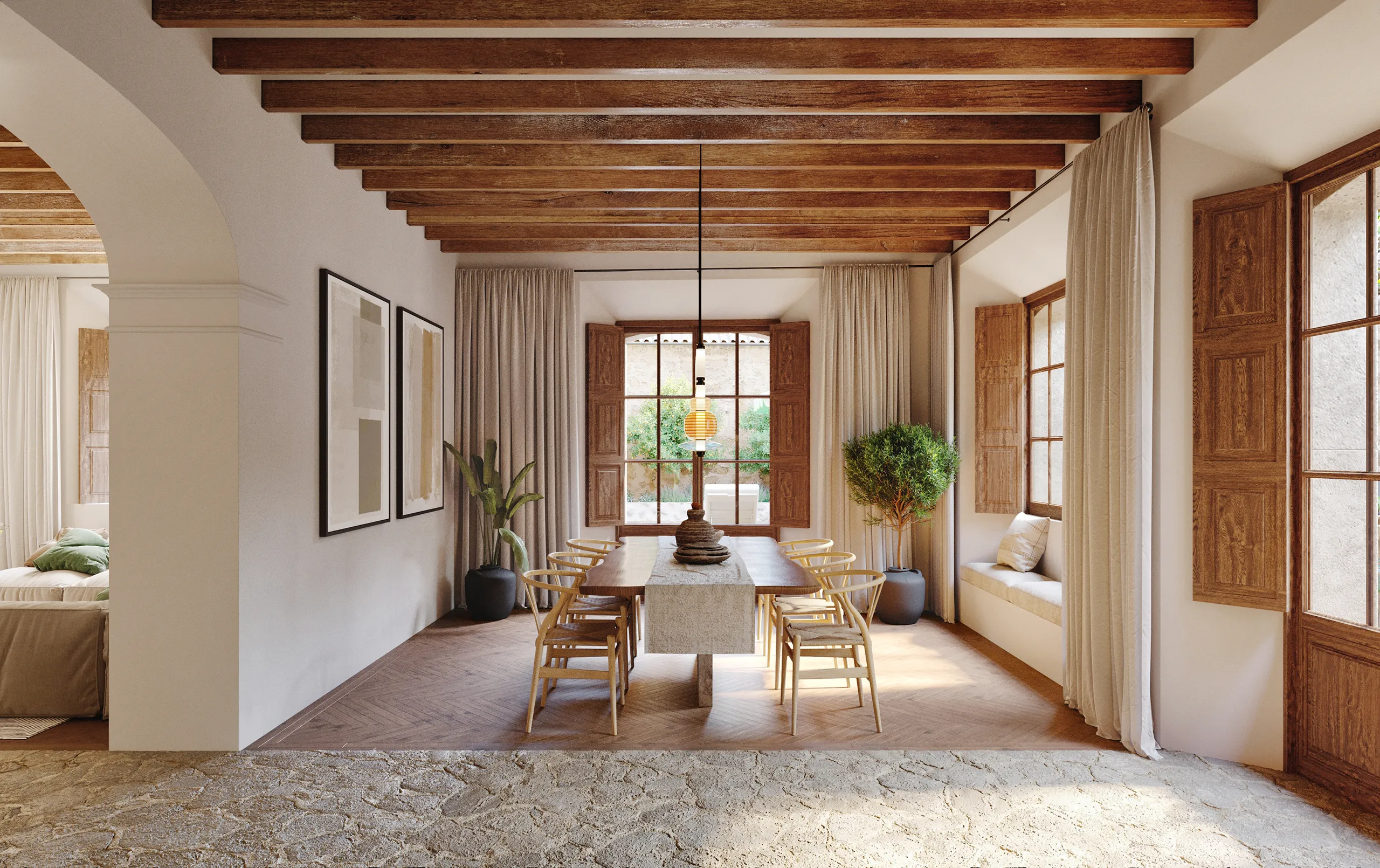 House Fornalutx Mallorca Living Real Estate Virtual Tour