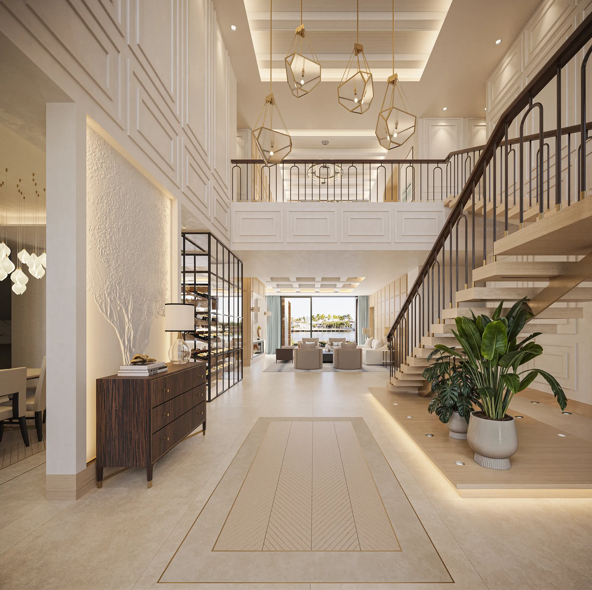 Villa Fort Lauderdale Usa Entrance Property Branding Vr