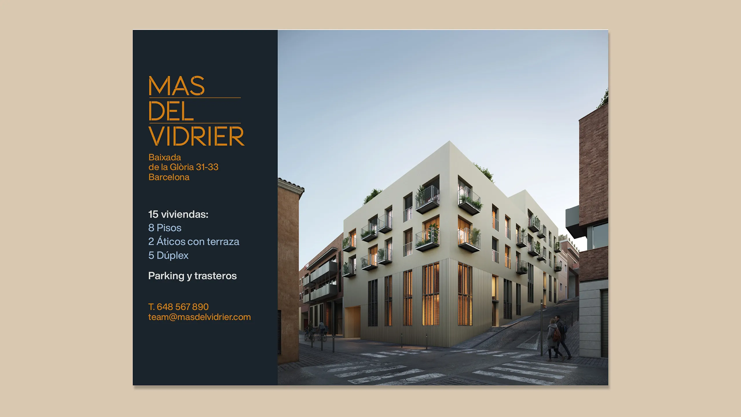 Mas Vidrier Piso Barcelona Branding Art Direction