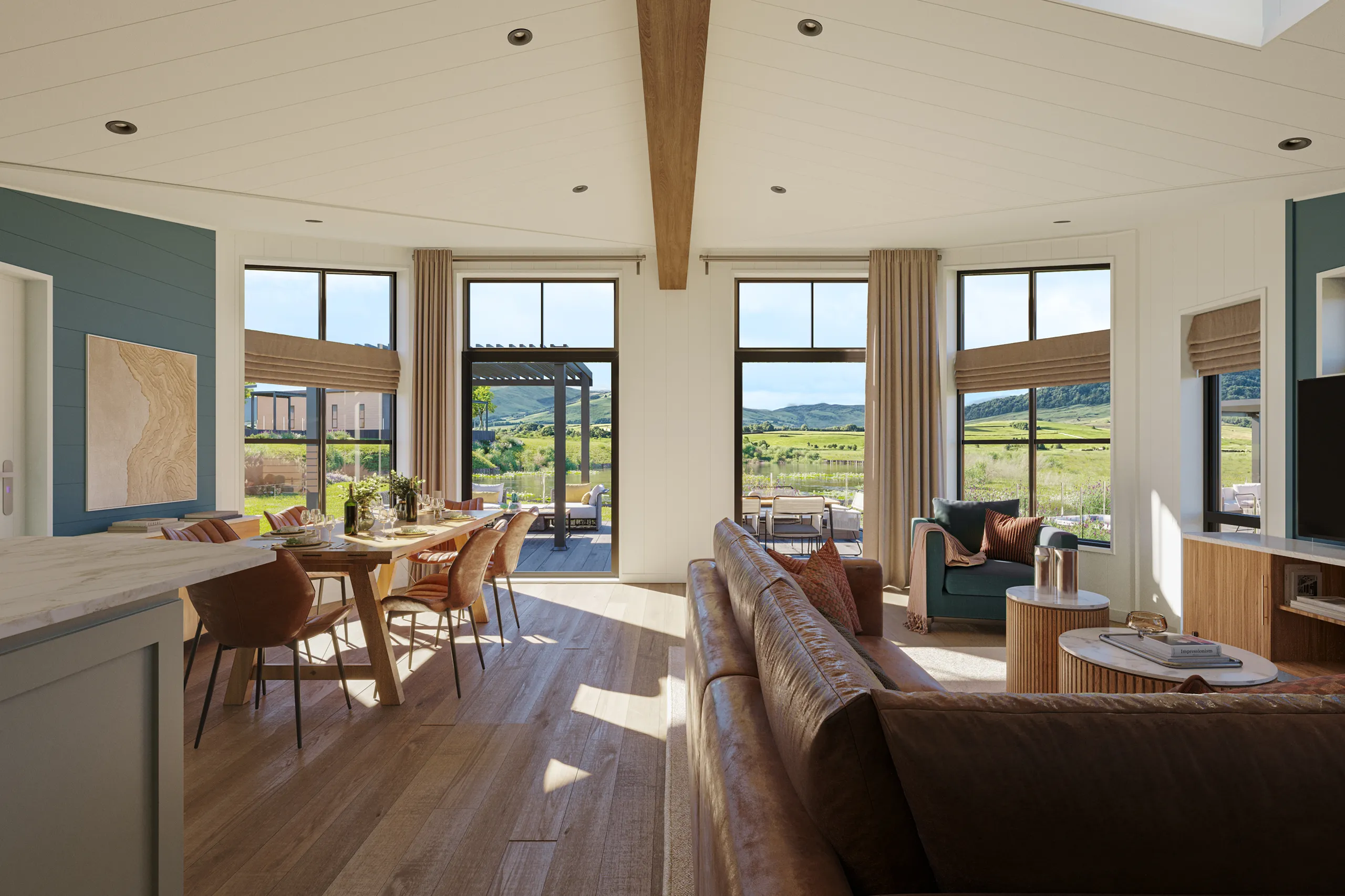 Lodges Lake District Uk Comedor Tour Virtual Arquitecturas