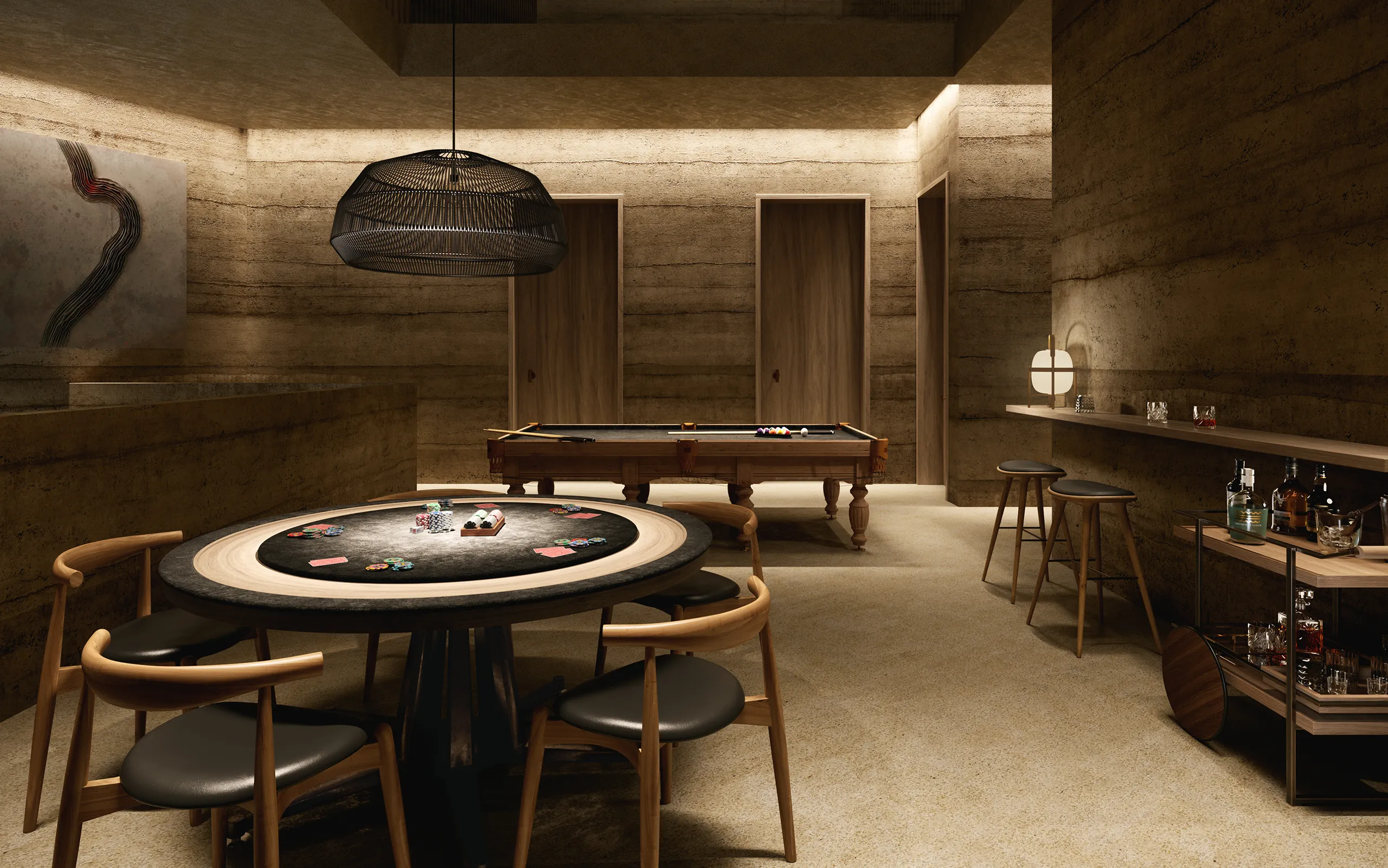 Villa Port Dandratx Mallorca Winery 3D Photorealism