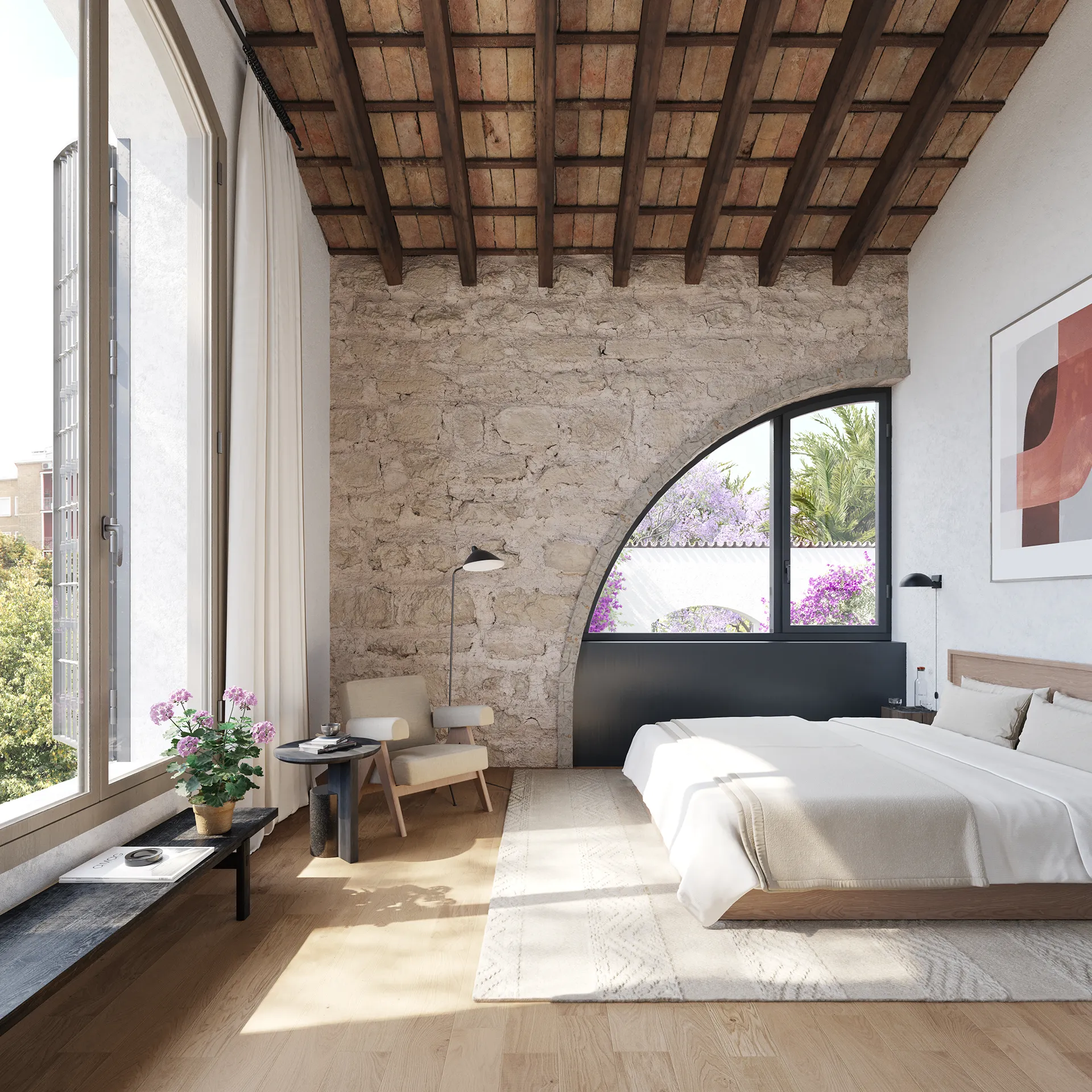 Viviendas Jerez De La Frontera Bedroom Photorealistic Vr
