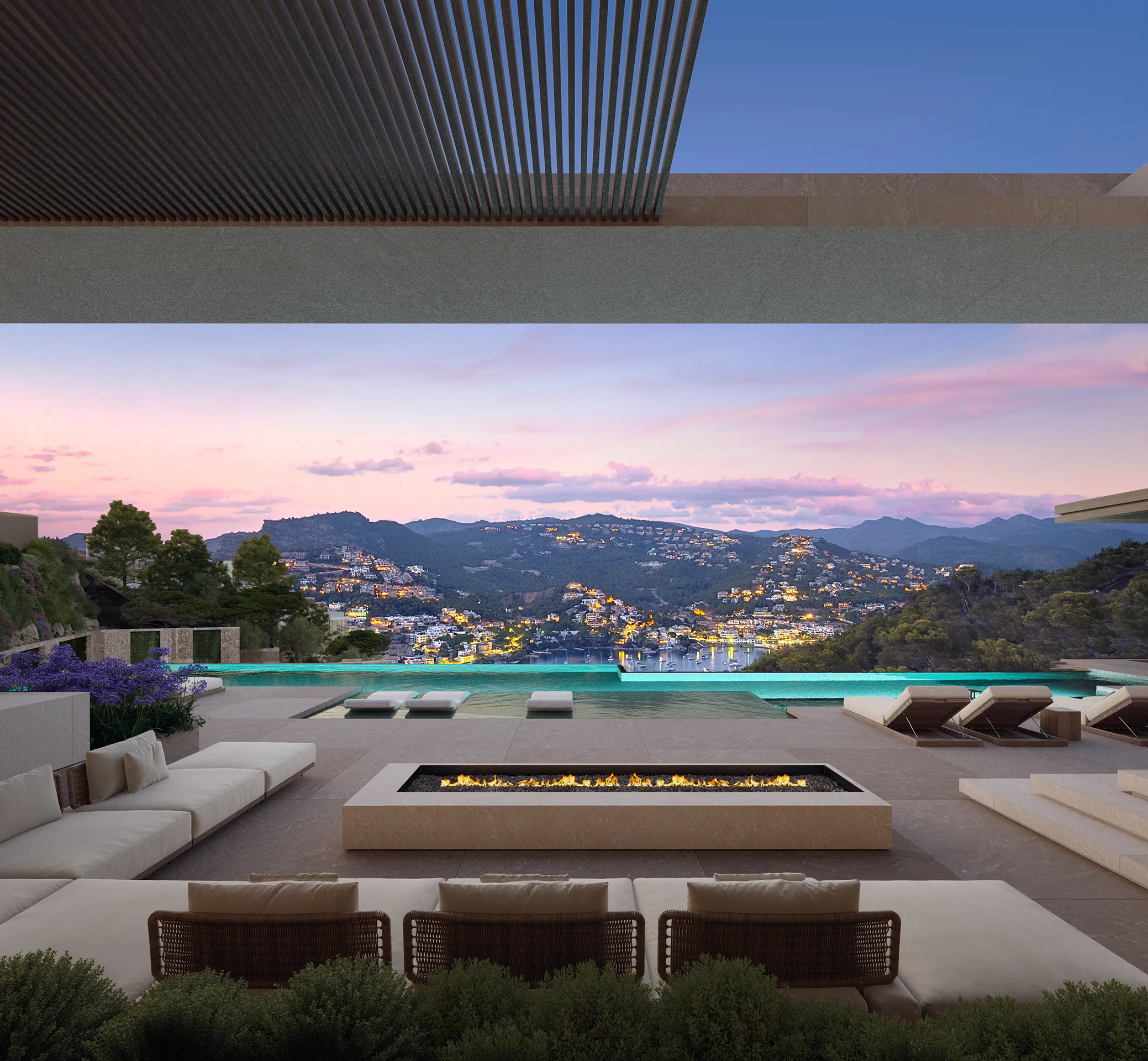 Estate Las Brisas Andratx Mallorca Dining 3D Real Estate