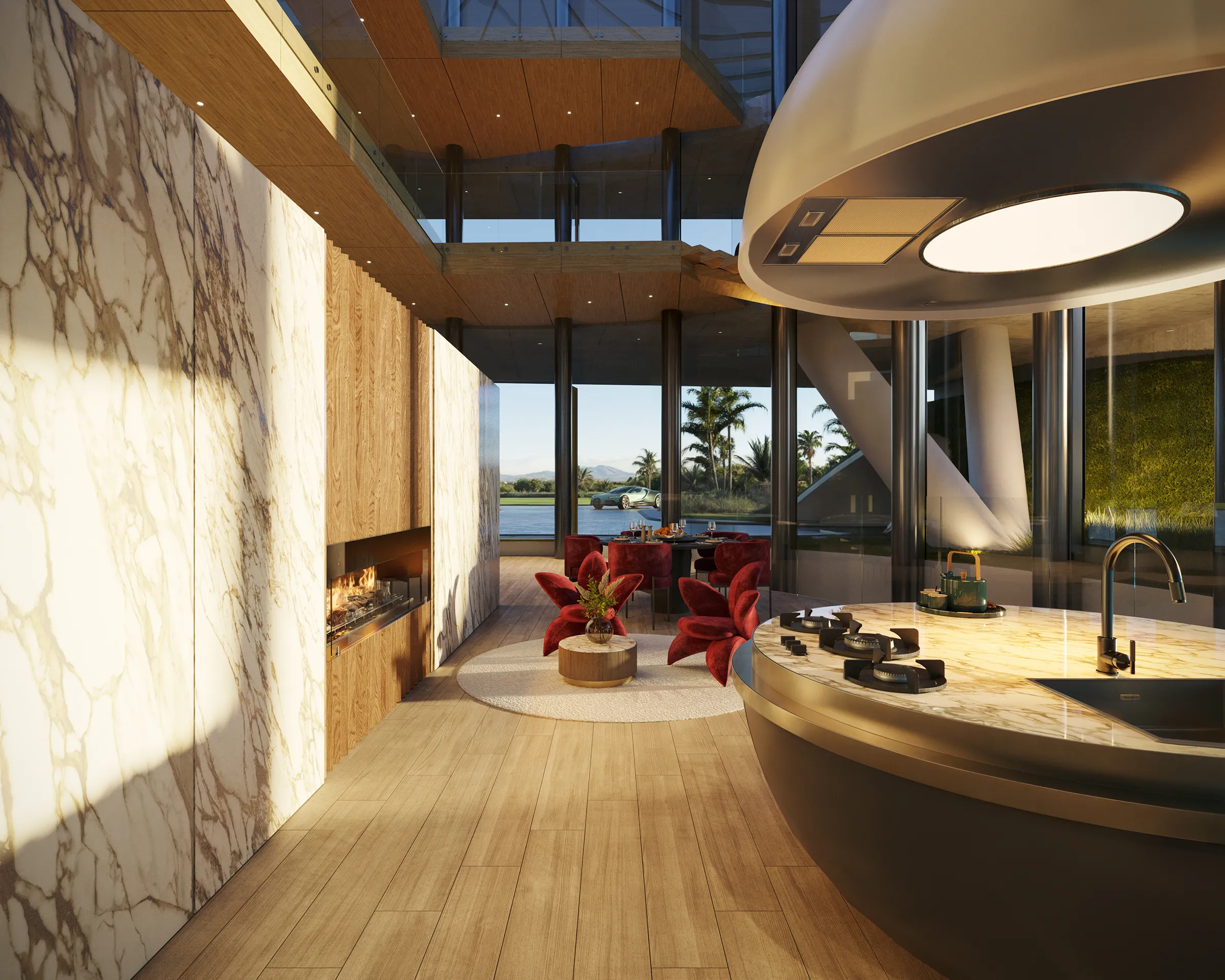 Estate Dubai Common Areas Property Branding Virtual Tour