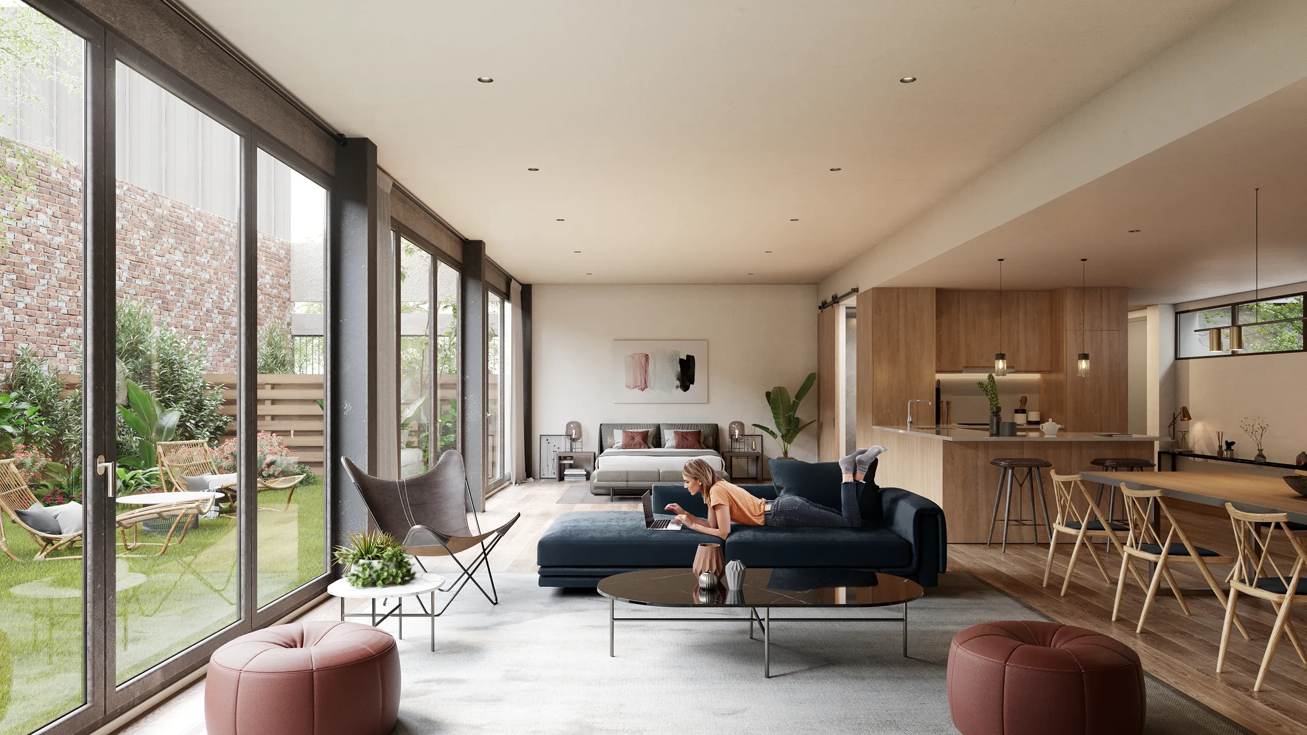 Viviendas Orfebreria Barcelona Living Real Estate 3D