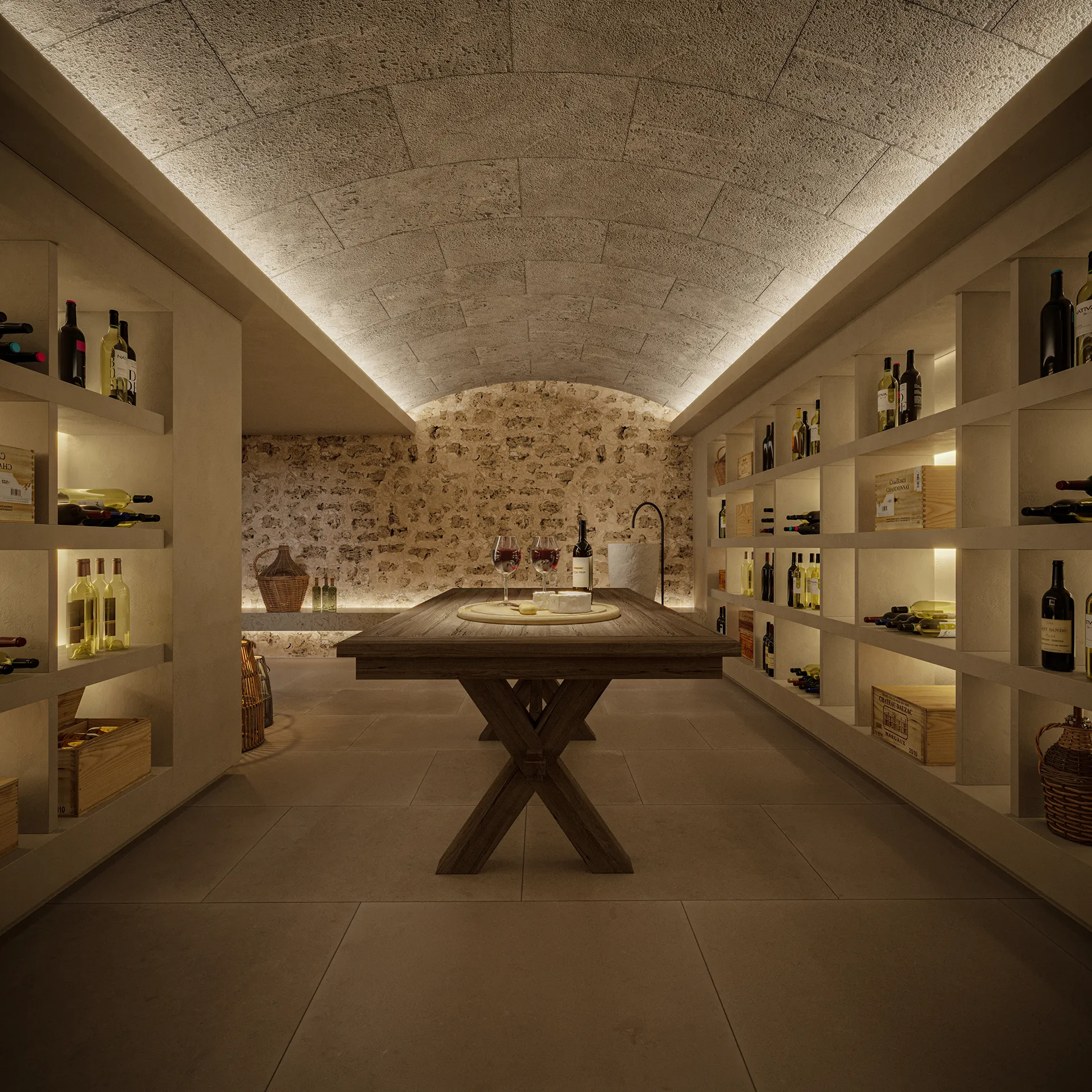 House Santanyi Mallorca Winery Architectural Visualisations
