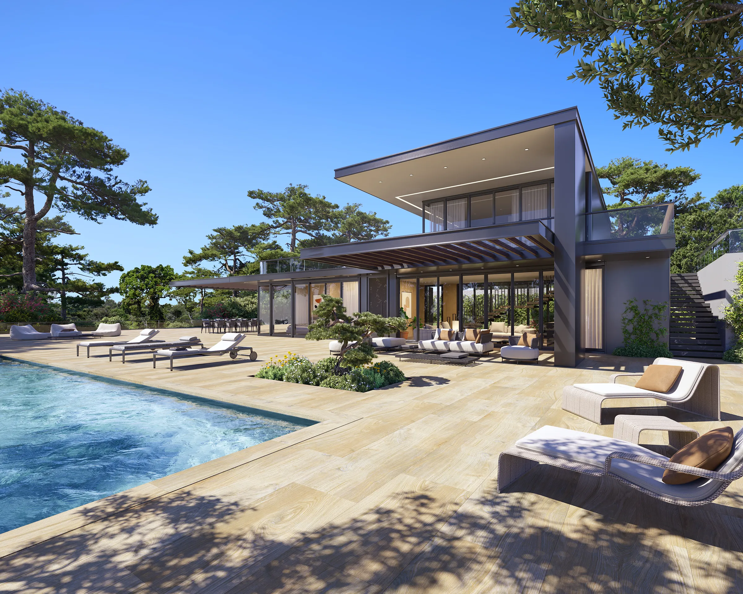 Royal Ceramic Sri Lanka Pool architectural rendering