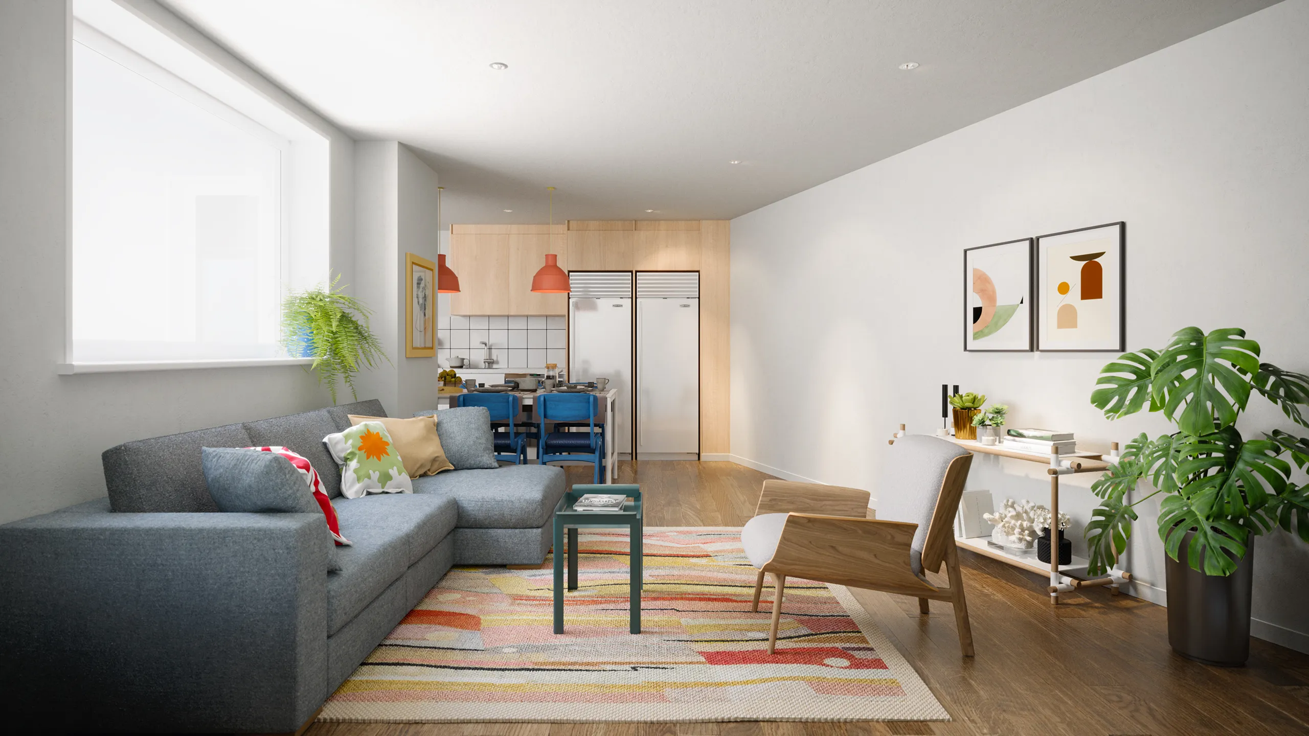 Residencia Students Barcelona Living Architecture Visualization
