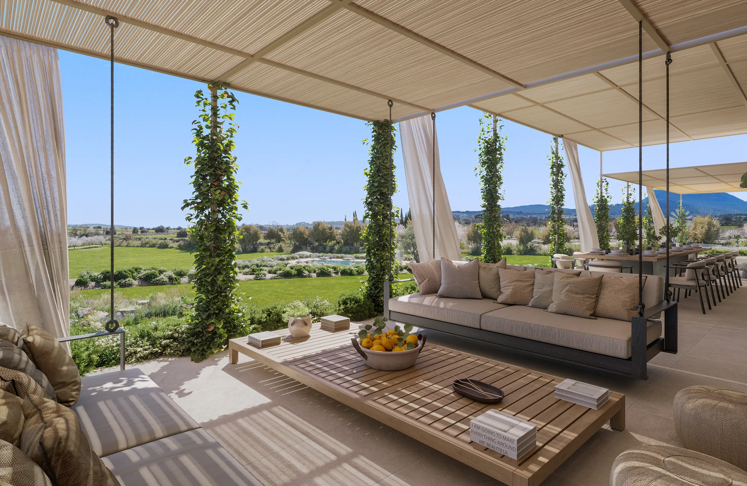 Finca Montuiri Mallorca Branding Property Visualization