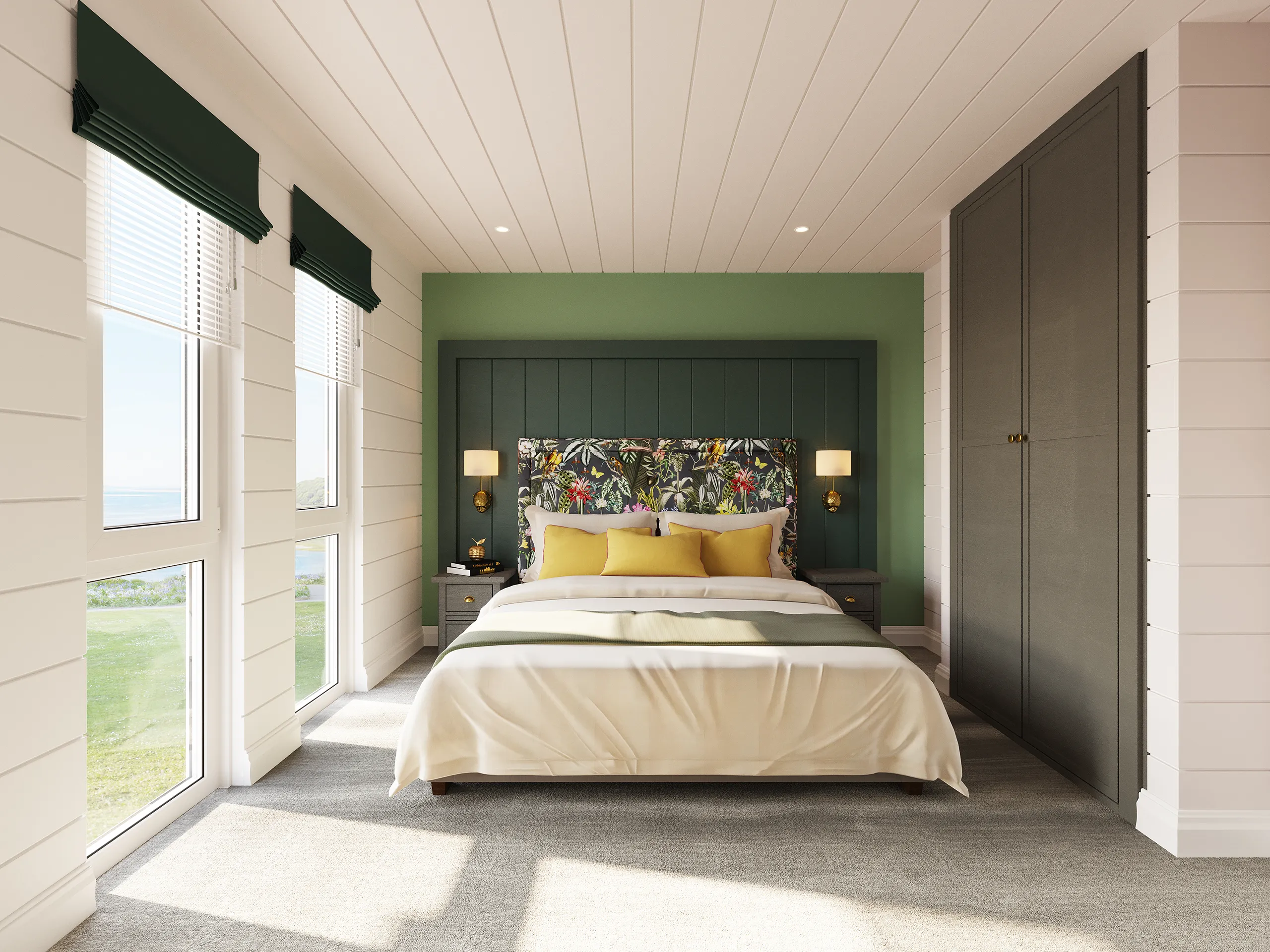 Lodge Dylan South Wales Uk Bedroom Hyperrealistic Vr