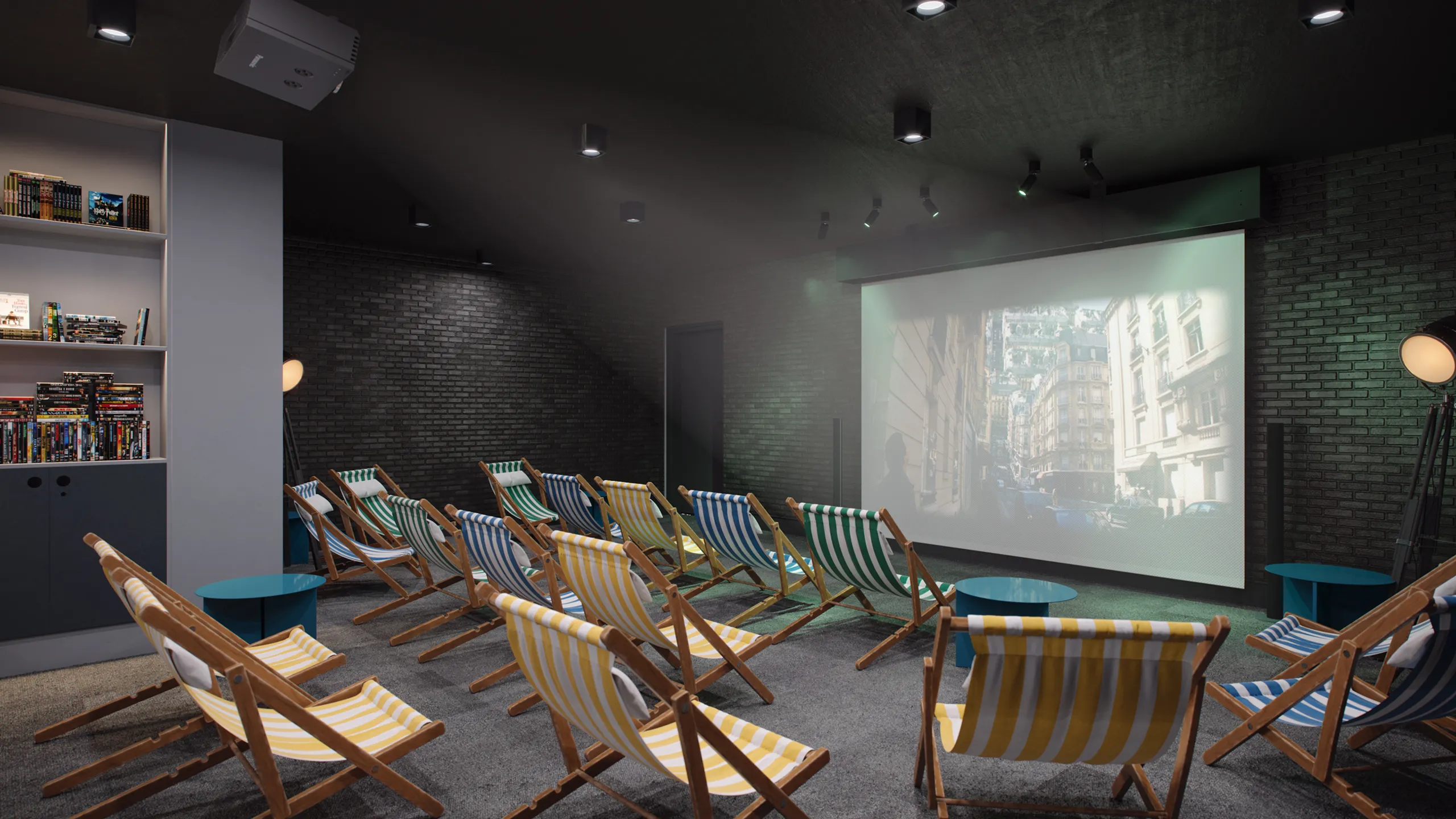 Residencia Students Barcelona Home Cinema Architectural Vr