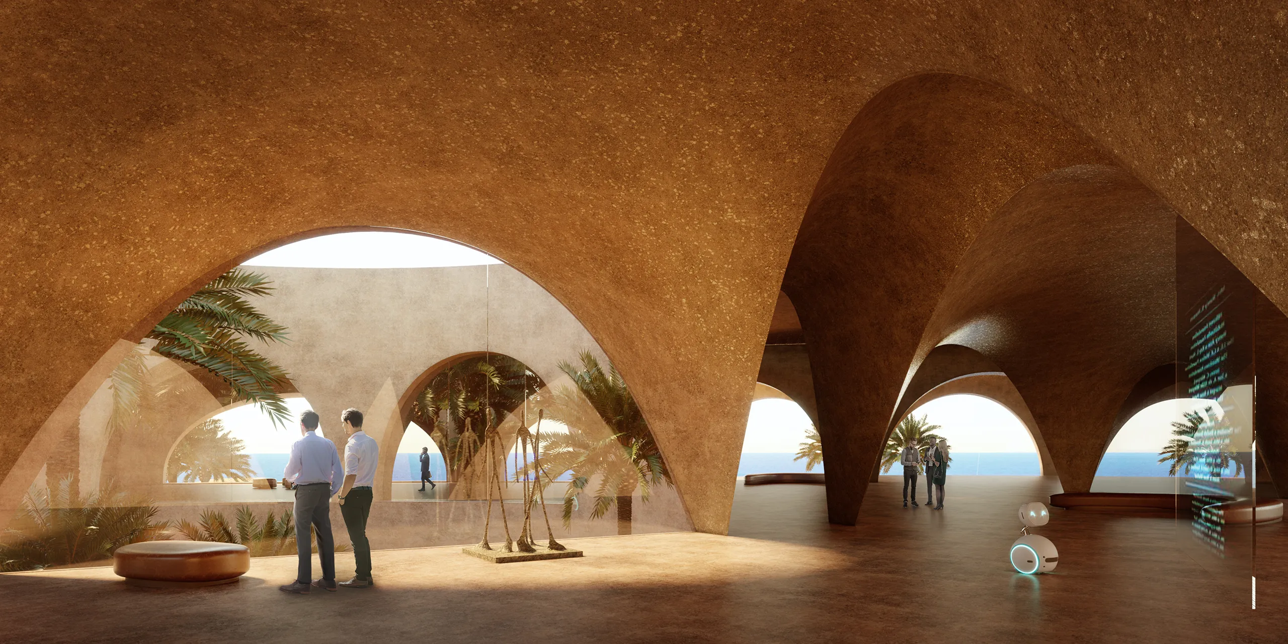 Neom Neom Common Areas Architectural Visualizations