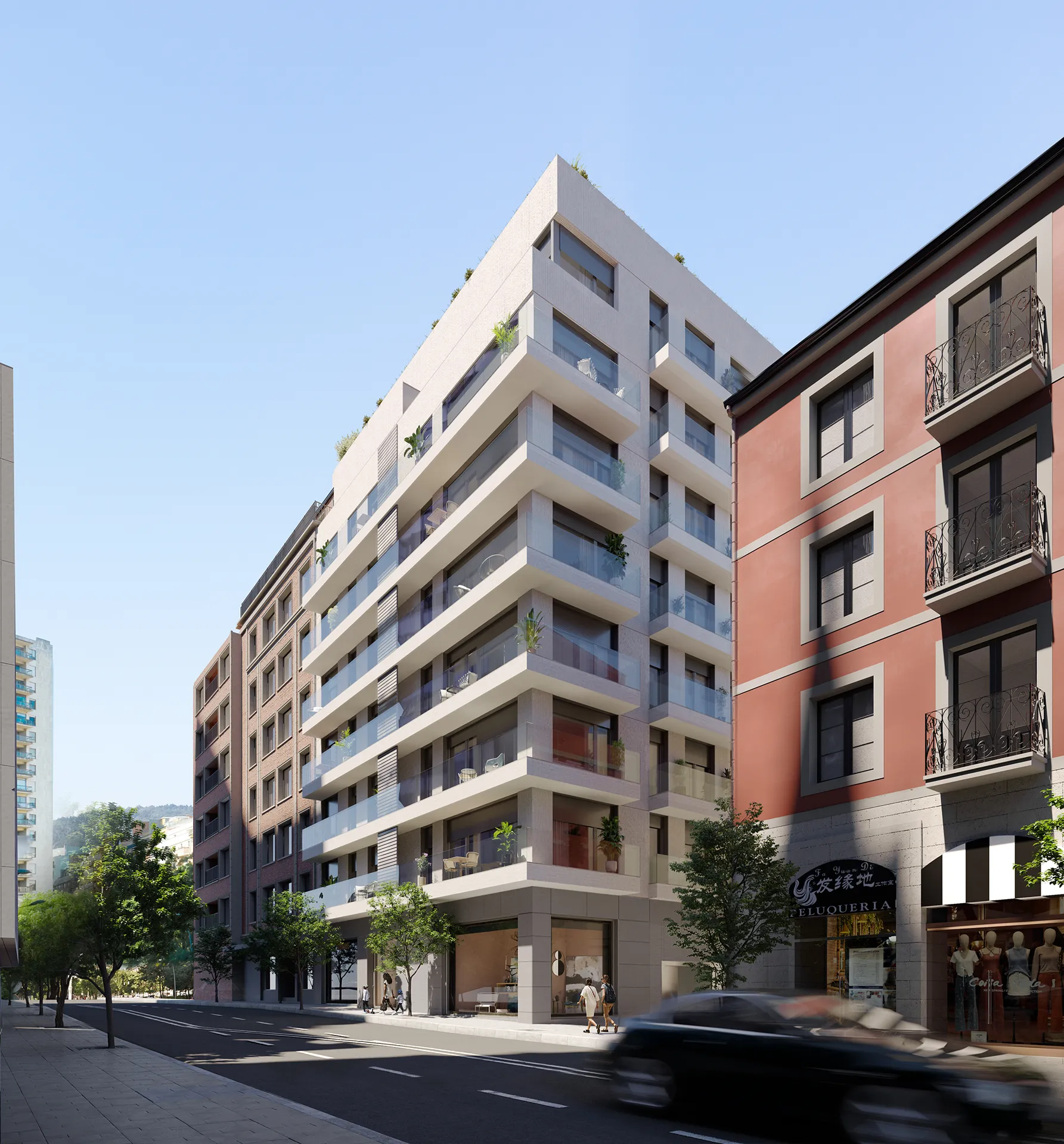 Viviendas Bilbao Bilbao Fachada Inmobiliario Vr